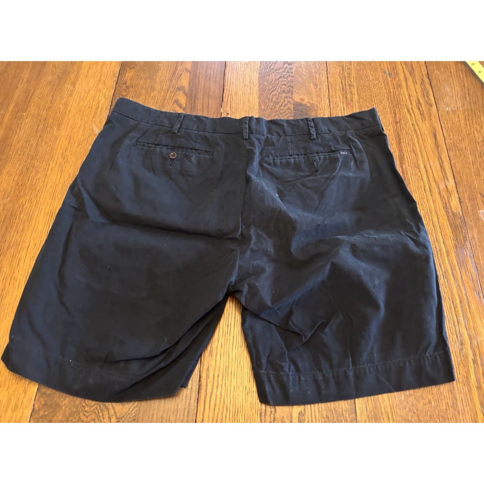 Polo Ralph Lauren VINTAGE Polo Ralph Lauren Shorts Mens 40 Black Chino Cotton USA Hiking K4 Shorts Mens Black Chino Cotton USA Hiking K4 Size US L / EU 52-54 / 3 - 5 Thumbnail