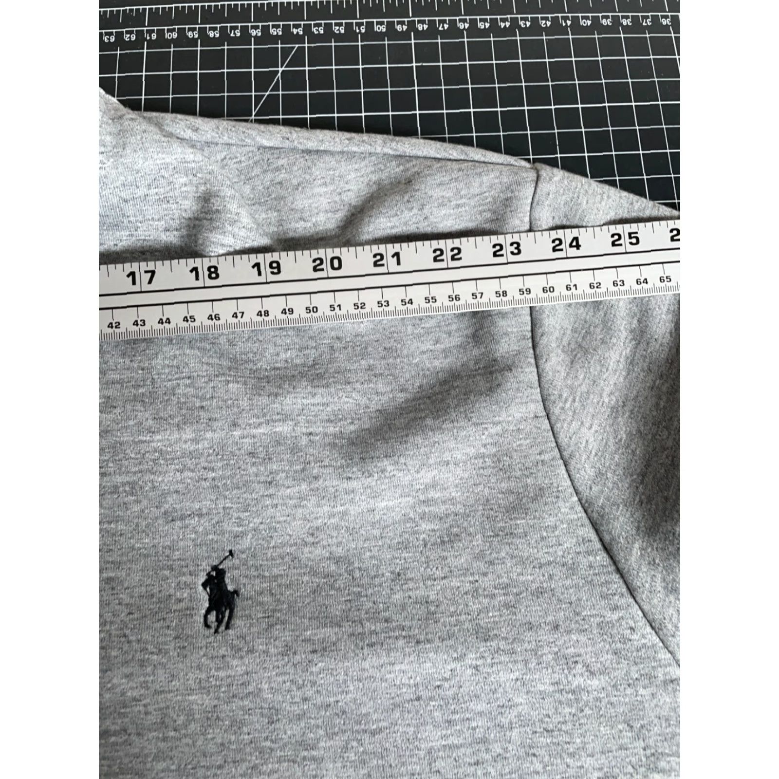 Polo Ralph Lauren Polo Ralph Lauren Zip Hoodie Adult 2XL Heather Gray Sweatshirt Cotton Blend Size US XXL / EU 58 / 5 - 7 Thumbnail