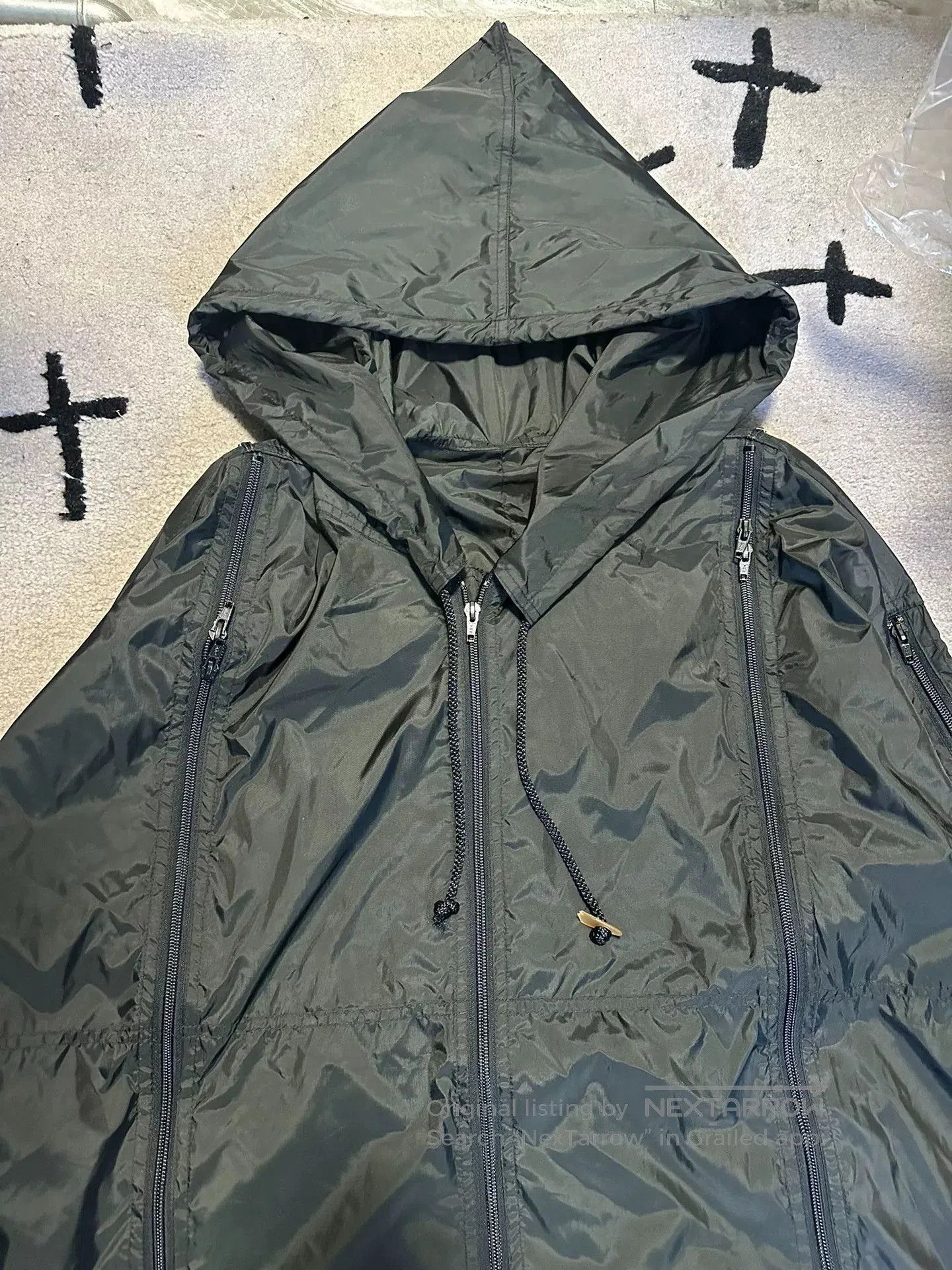 Comme des Garcons 1990s Final Home Survival Jacket with Hood. Size US L / EU 52-54 / 3 - 4 Thumbnail