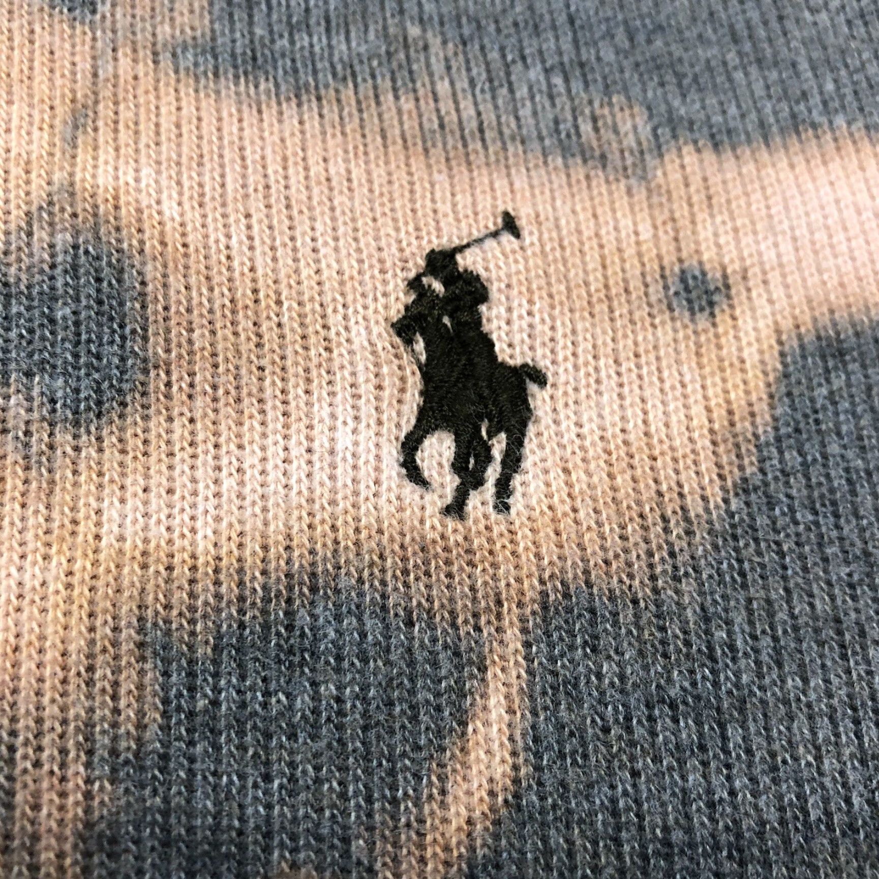 Polo Ralph Lauren Polo Ralph Lauren Sweatshirt 1/4 Zip Mens Large Tie Dye Acid Wash Estate Rib Multicolor Mock Neck Long Sleeve Size US L / EU 52-54 / 3 - 4 Thumbnail