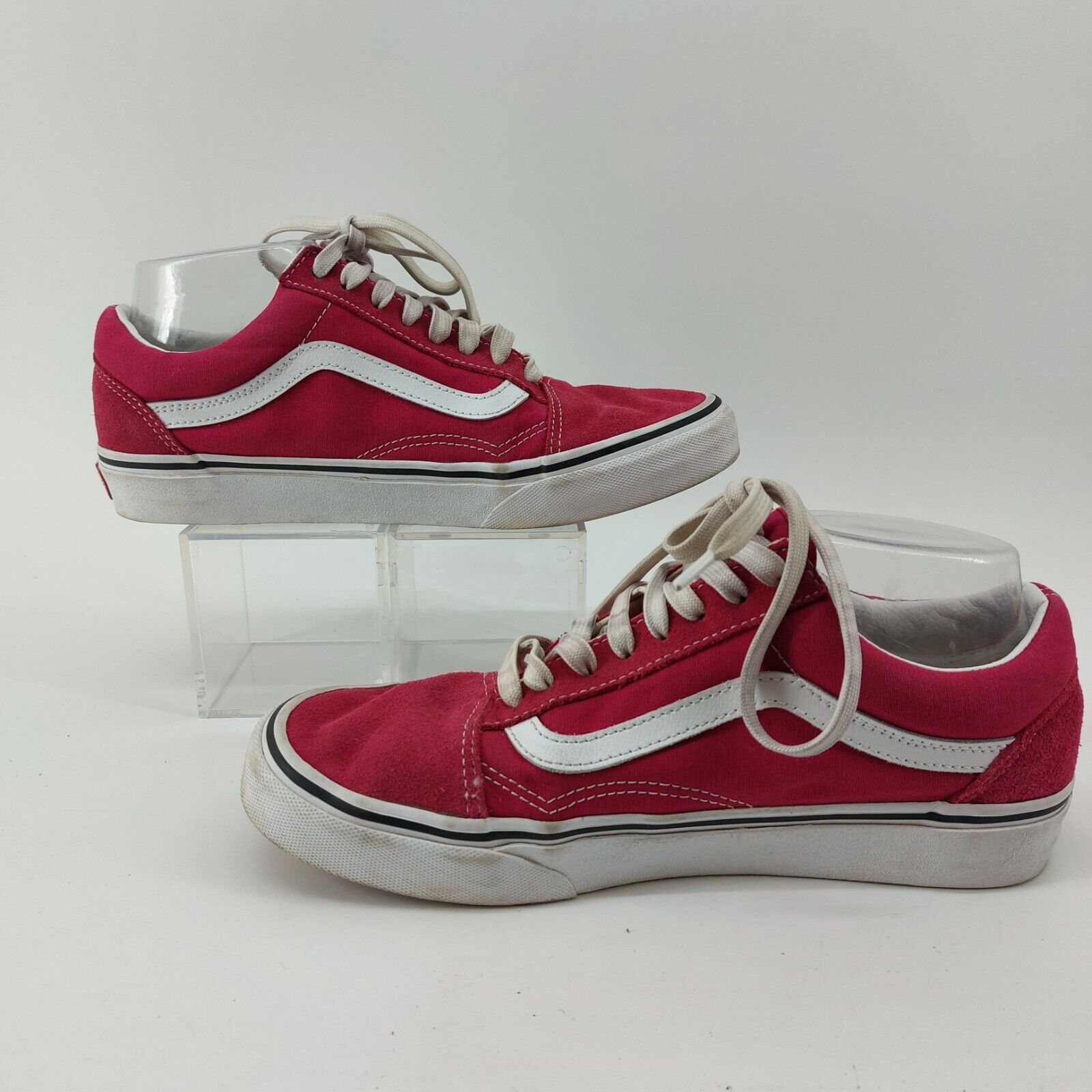 Vans VANS Old Skool Low Magenta Pink Classic Low Top Sneaker 7.5 Size US 7.5 / IT 37.5 - 10 Thumbnail