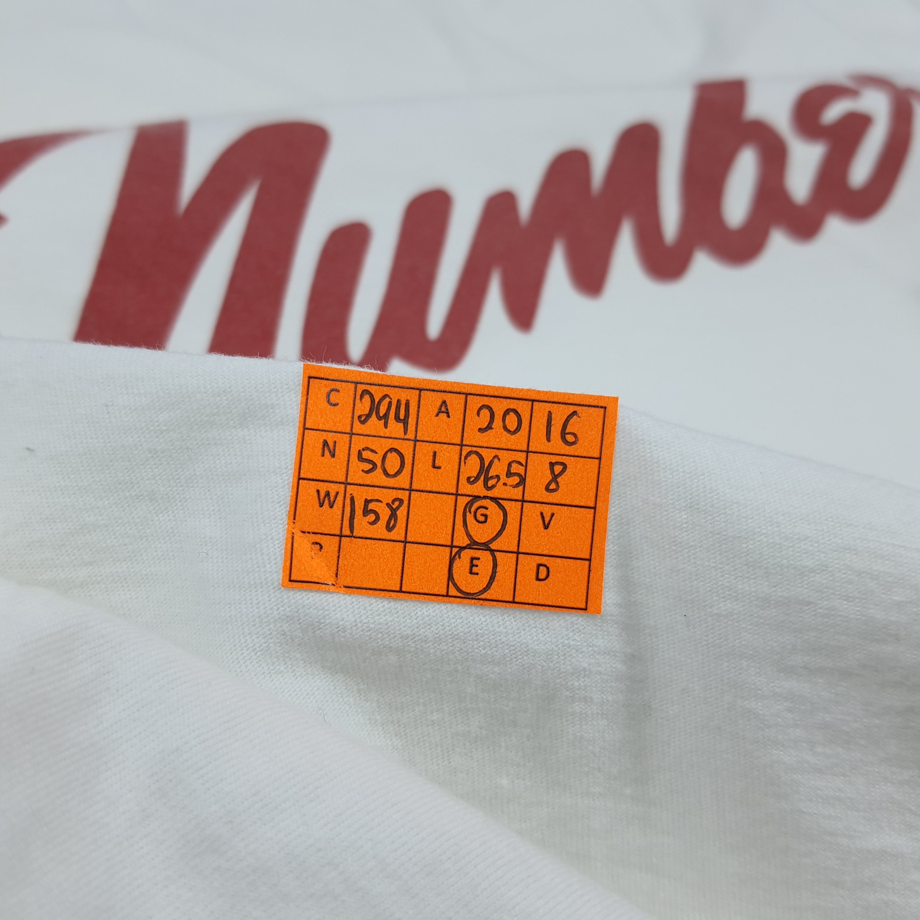 Number (N)ine Vintage Number Nine Spell out Japanese Brand Tshirt C294N50 Size US M / EU 48-50 / 2 - 6 Thumbnail