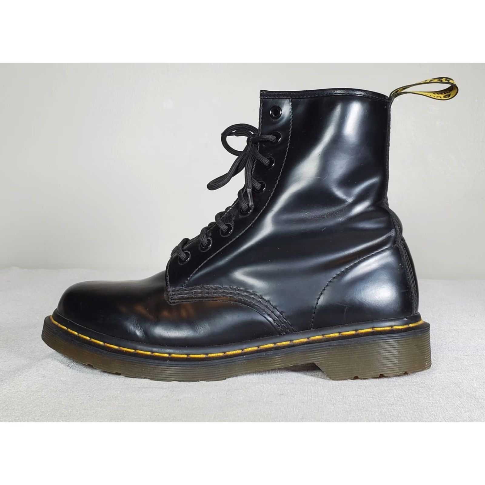 Dr. Martens Dr. Martens 1460 Pascal Boots Black Smooth Leather 8 Eyelet AirWair Women’s US 9 Size US 9 / IT 39 - 5 Thumbnail