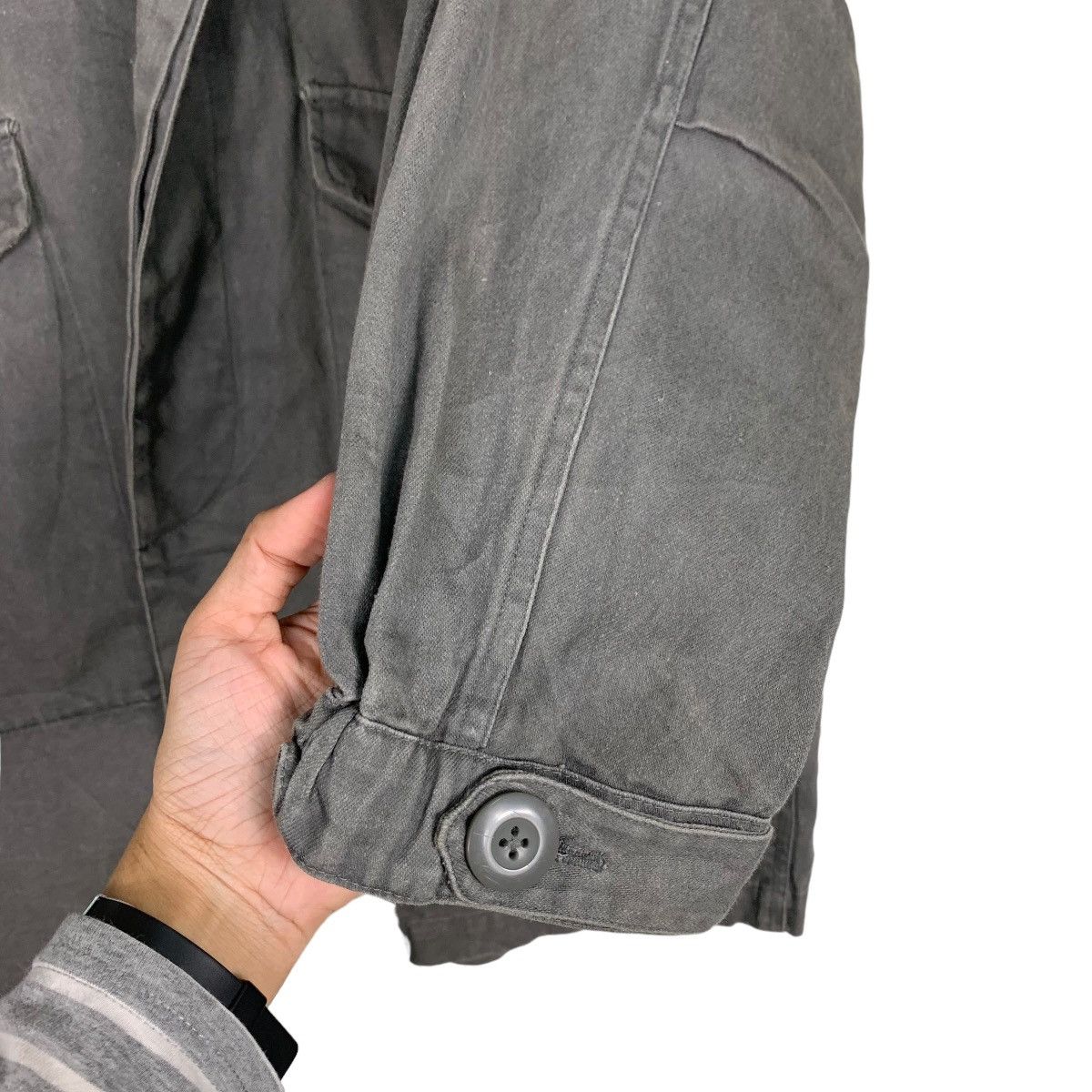 Japanese Brand VAN JAC Gray Parka Chore Jacket #1005-C45 Size US M / EU 48-50 / 2 - 14 Thumbnail