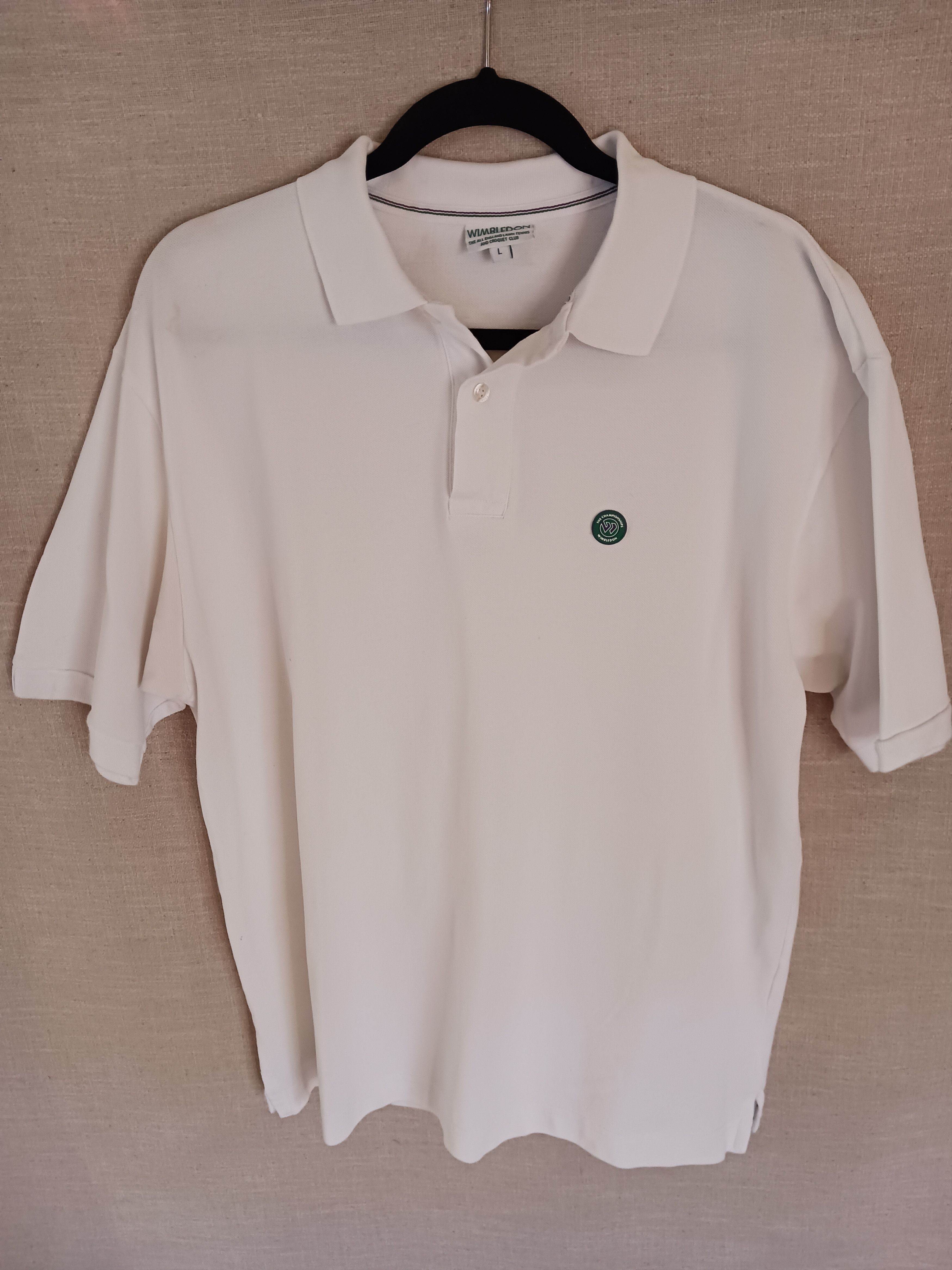 Vintage Wimbledon Championships Adult Polo Shirt Size US L / EU 52-54 / 3 - 1 Thumbnail