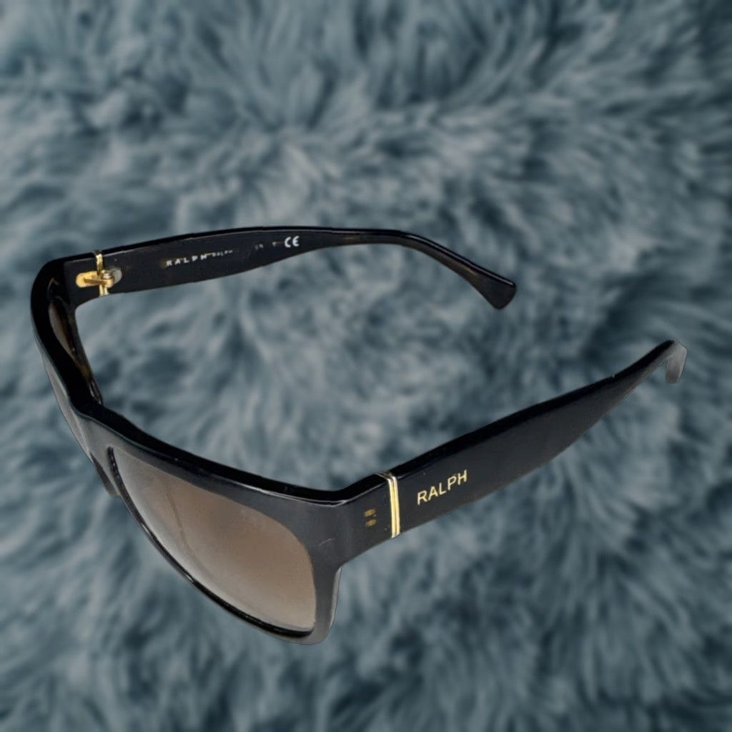 Ralph Lauren VINTAGE Ralph Lauren Sunglasses RA5164 502 13 Square Women Brown 57/17 135 Narrow Arms Size ONE SIZE - 1 Thumbnail