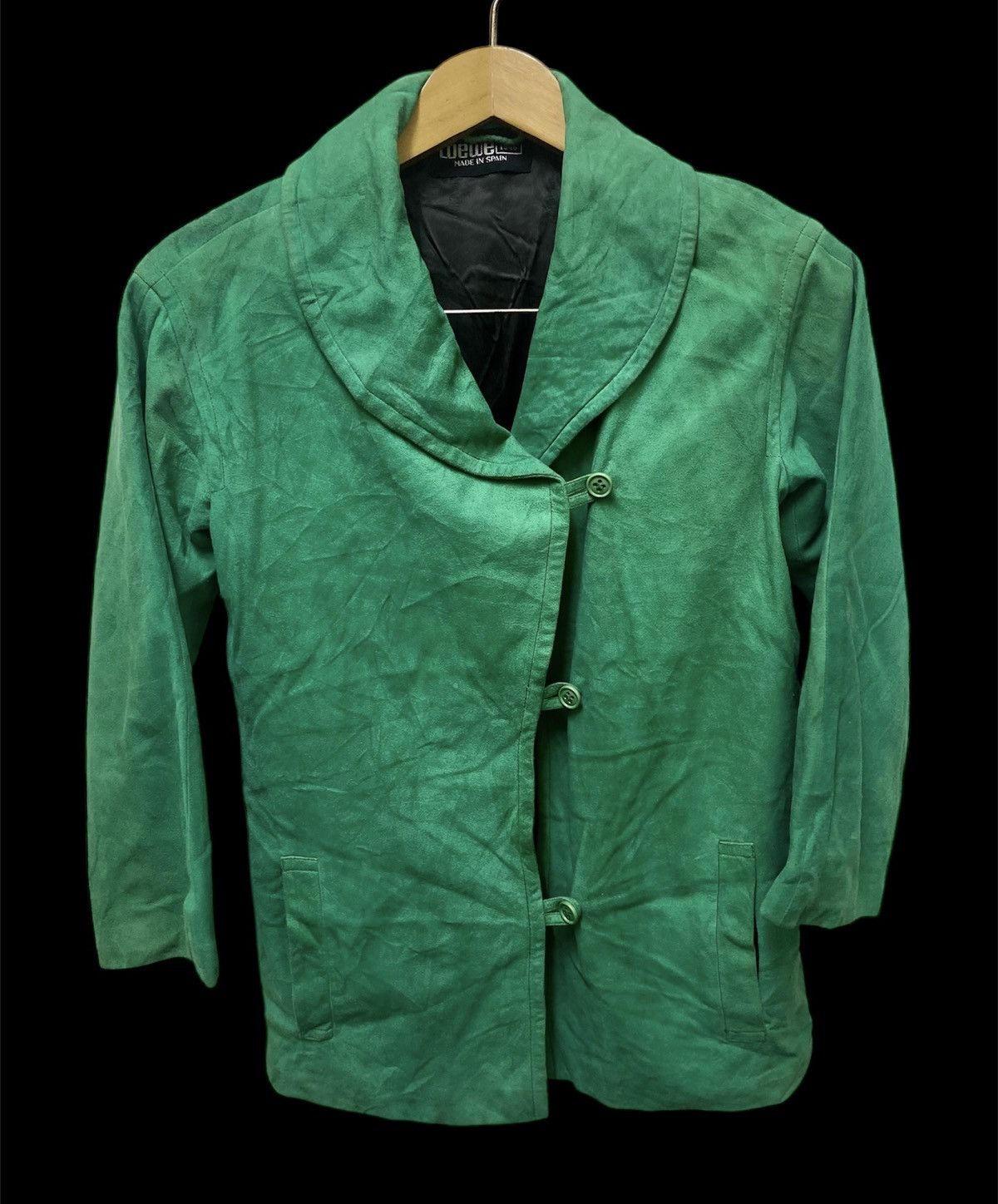 Lemaire × Loewe 🔥 Quick Sale 🔥 Loewe Madrid 1846 Green Leather Jacket Size M / US 6-8 / IT 42-44 - 1 Thumbnail