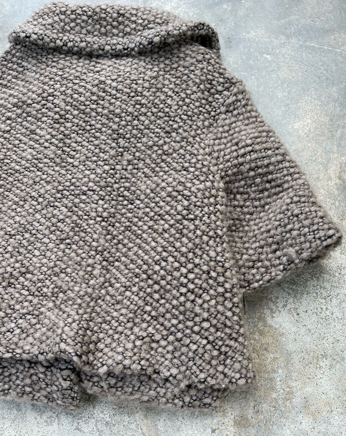 Issey Miyake 🔥 ISSEY MIYAKE TSUMORI CHISATO CABLE KNIT CROPPED JACKET Size M / US 6-8 / IT 42-44 - 10 Thumbnail