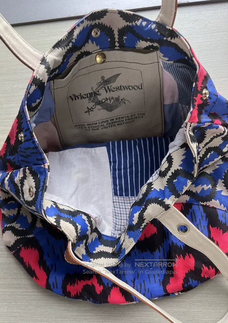 Vivienne Westwood Vivienne Westwood size os Pirate Pattern African Bag Two-si Size ONE SIZE - 3 Thumbnail