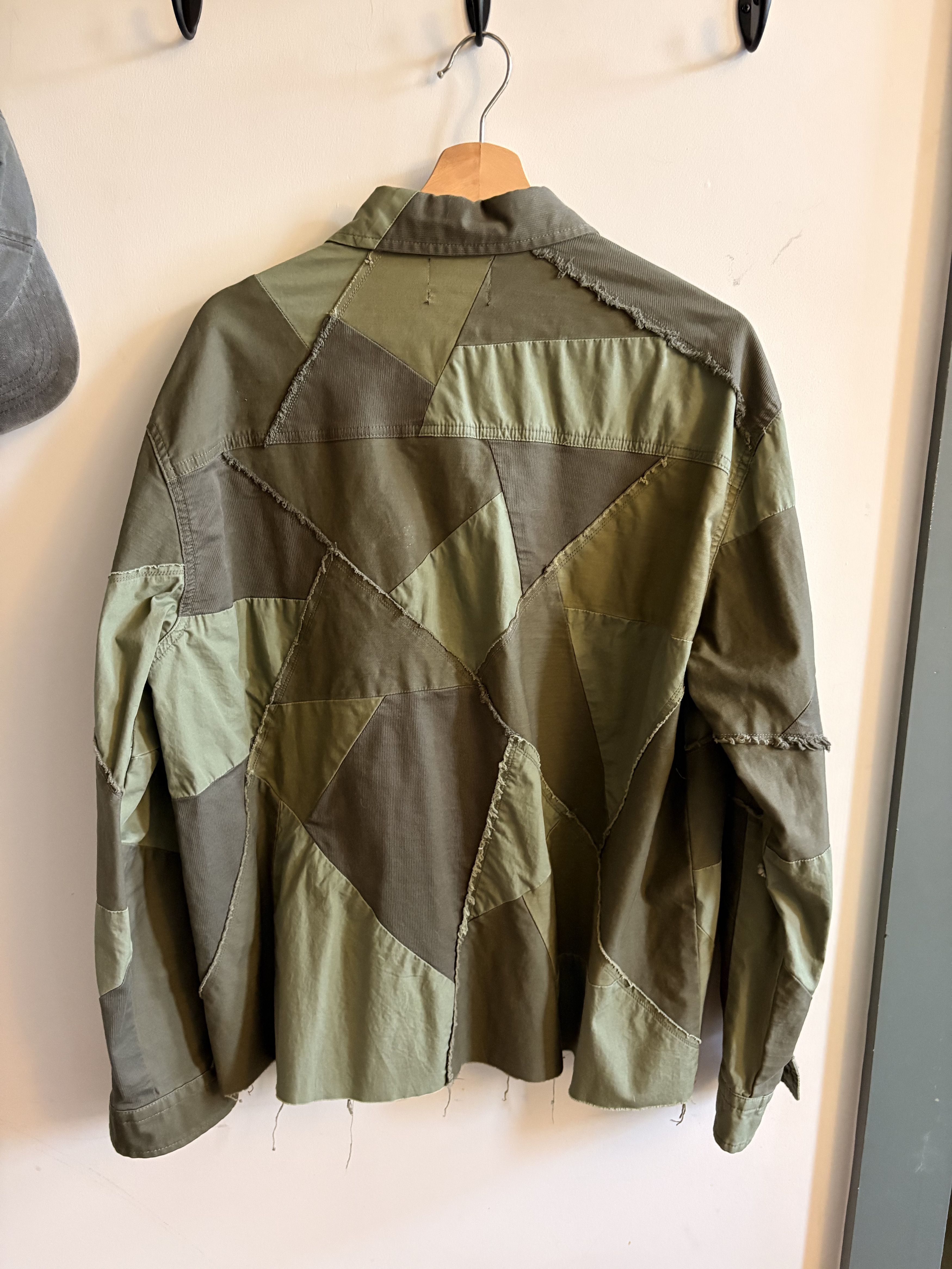John Elliott Patchwork Military Overshirt Size US M / EU 48-50 / 2 - 4 Thumbnail