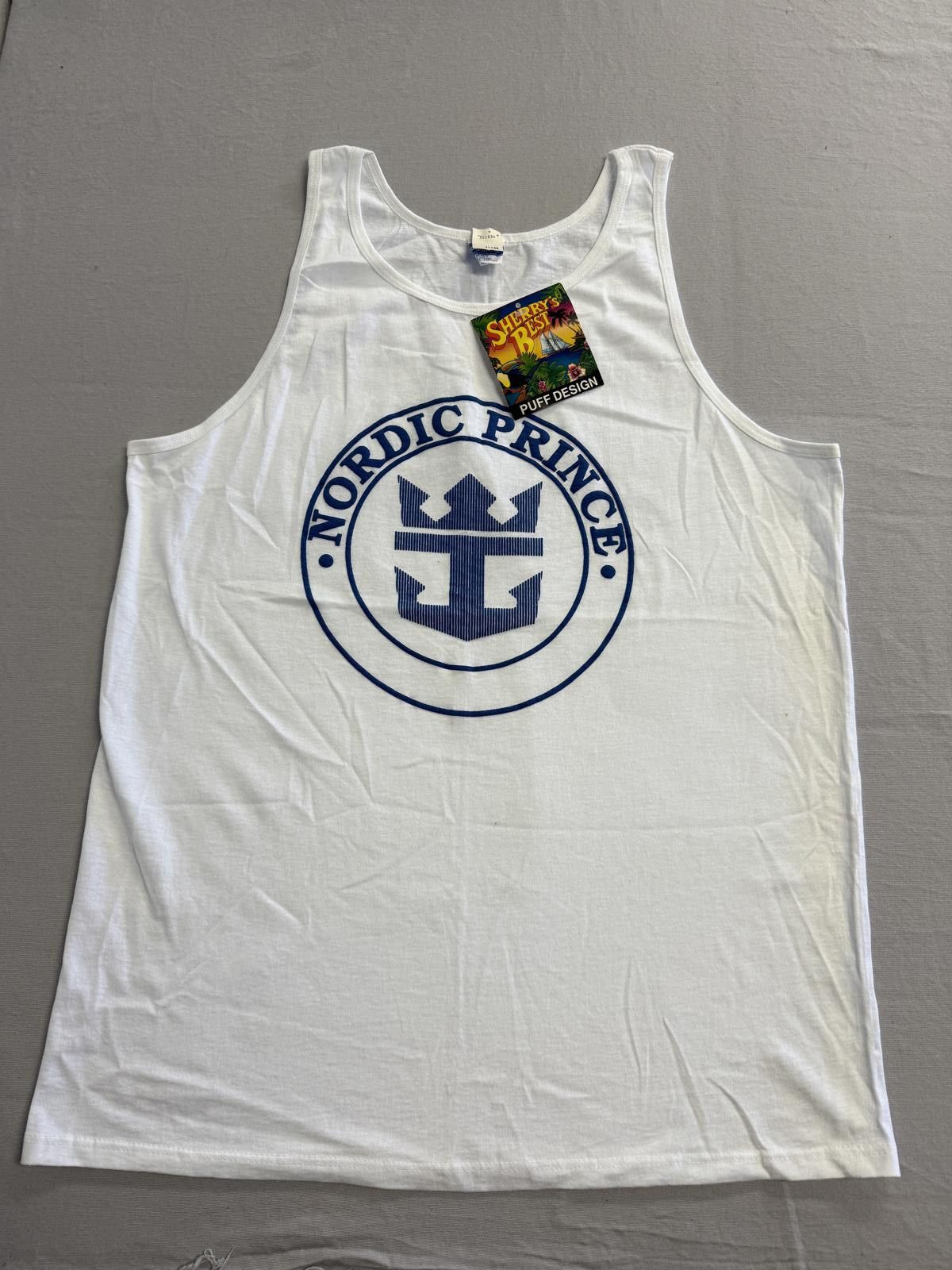 Designer VTG Nordic Prince Cruise Ship Tank Top 1971-1995 - XL Size US XL / EU 56 / 4 - 1 Thumbnail