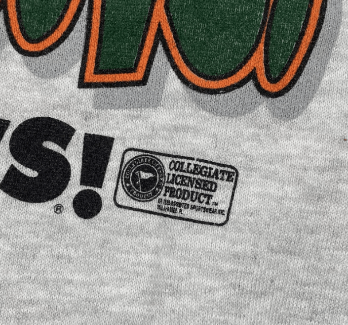 Jerzees Vintage Miami Hurricanes Sweater Mens XL FSU Jerzees Size US XL / EU 56 / 4 - 8 Thumbnail