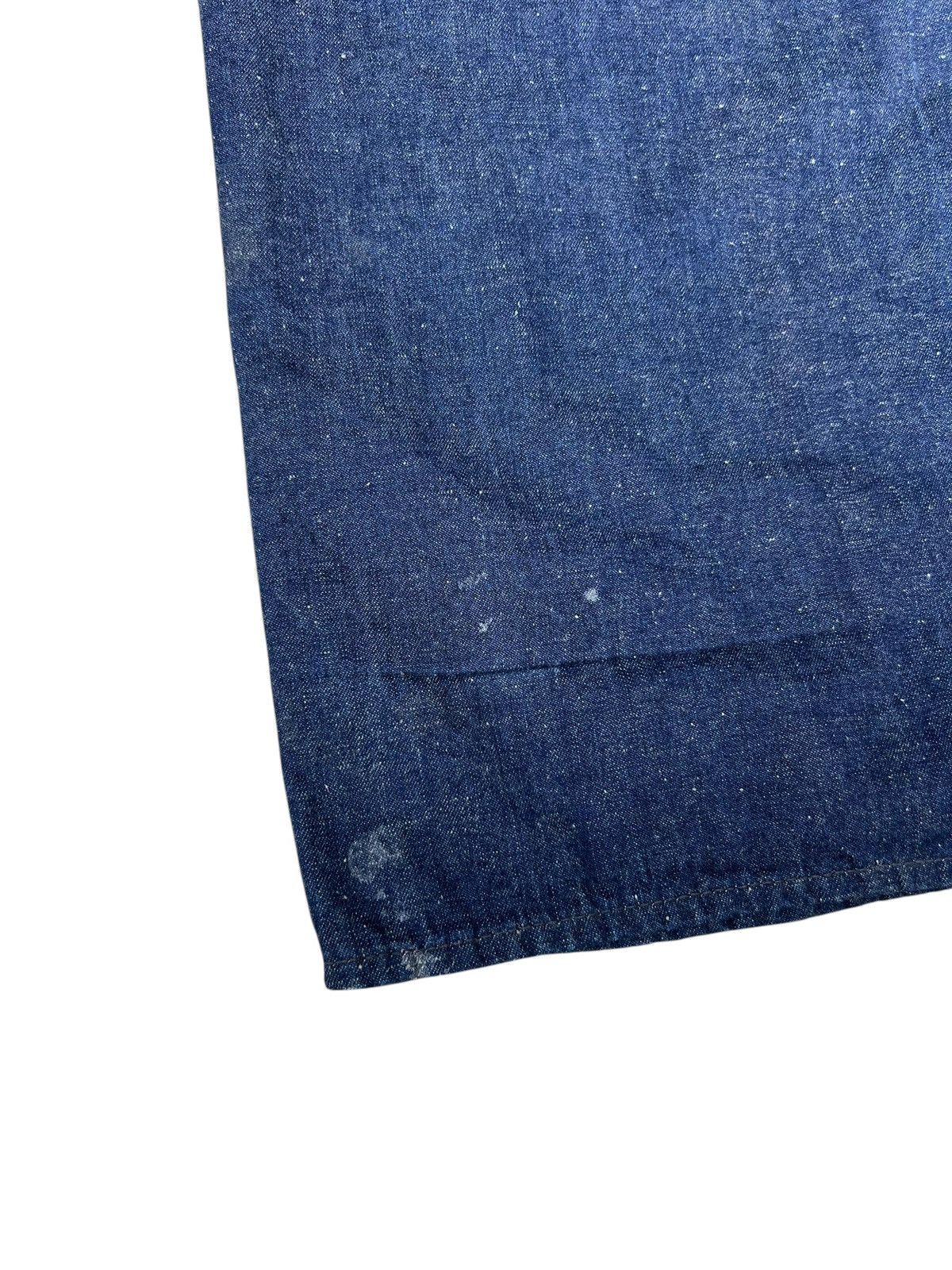 Freewheelers APACHE Japan Indigo Blue Denim Loose Military Work Jeans Size US 29 - 21 Thumbnail