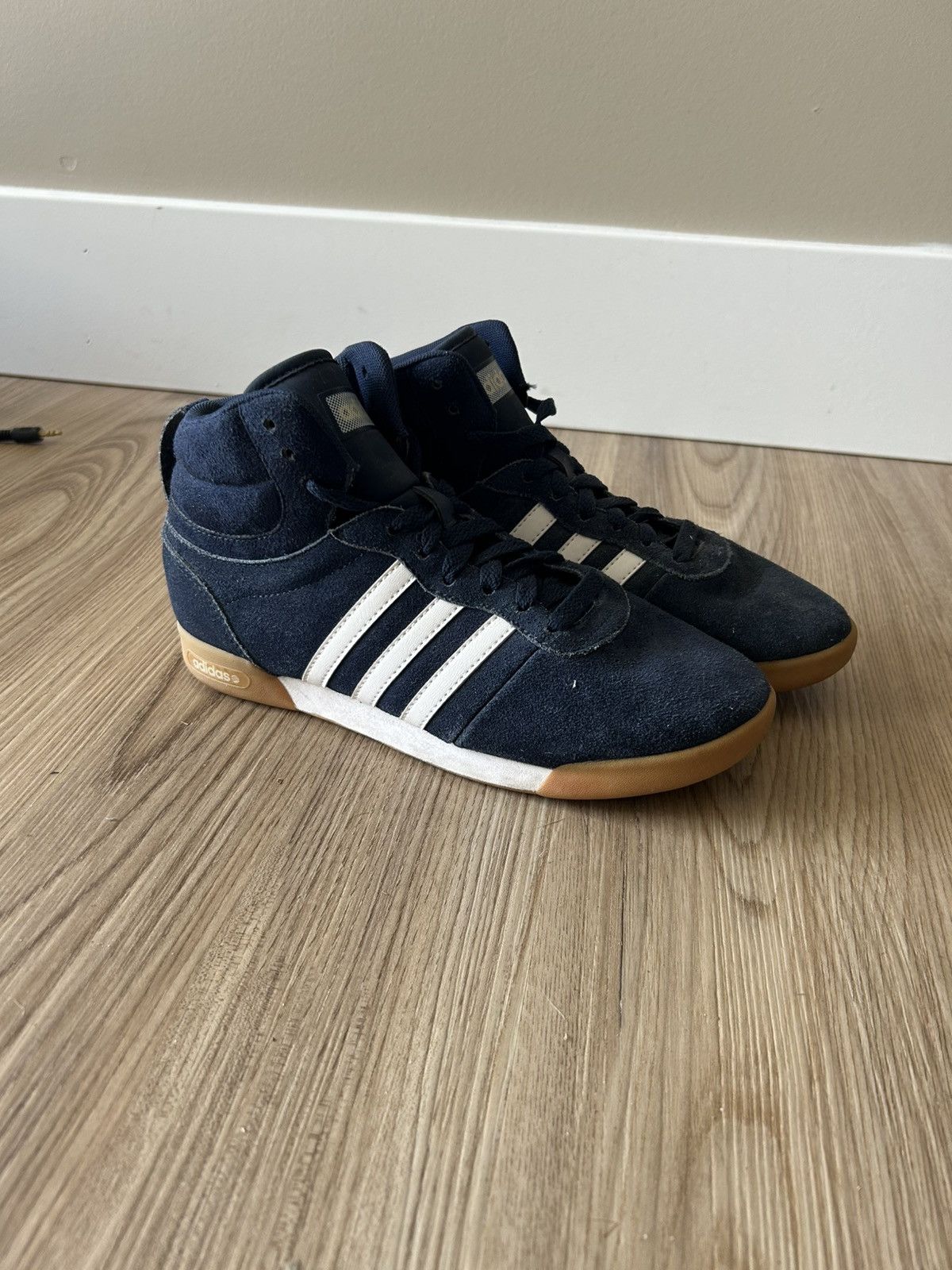 Adidas SAMPLE Adidas High top Low Form Basics Size US 7 / IT 37 - 1 Thumbnail