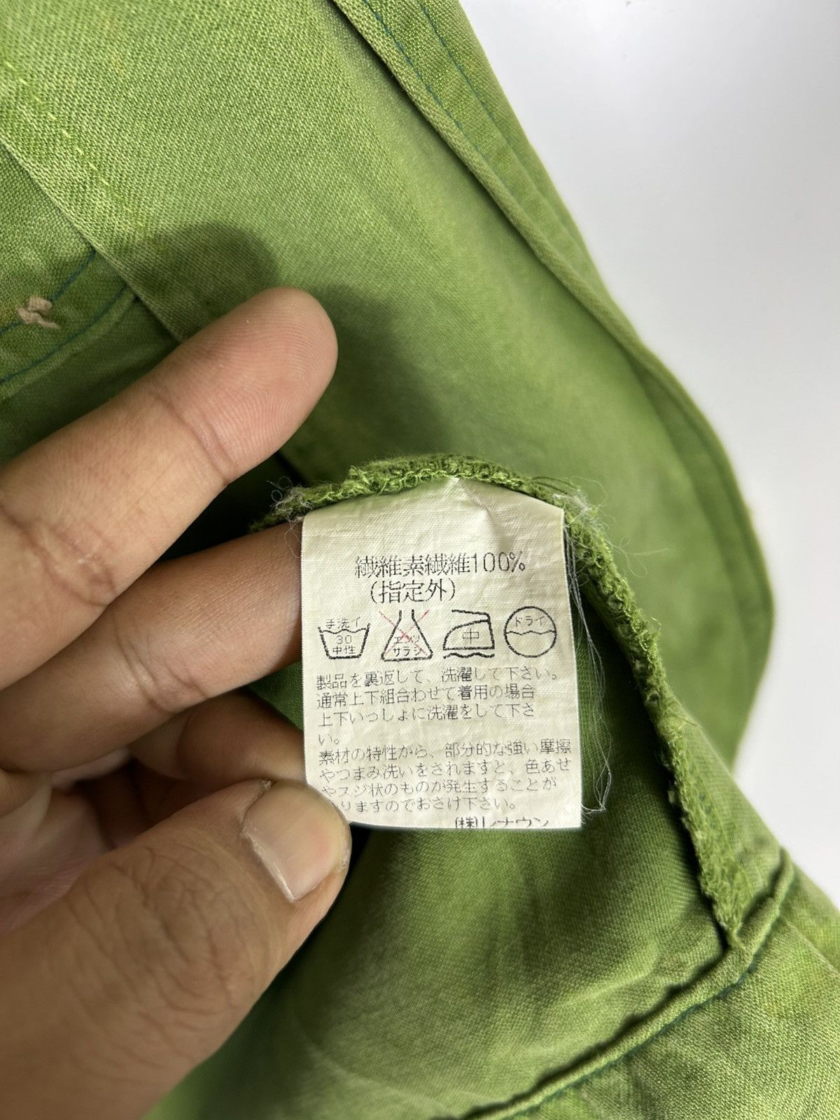 RENOWN ⚡️Vintage Designer MicMac Paris Button Shirt Jacket Size S / US 4 / IT 40 - 12 Thumbnail