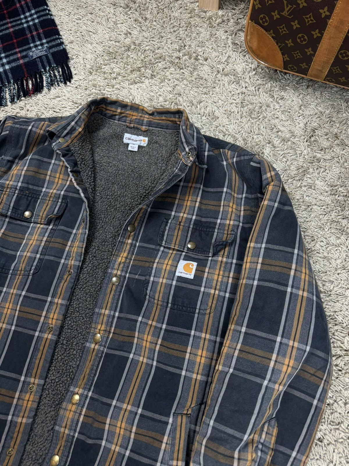 Carhartt Vintage Jacket Carhartt original streetwear workwear item Size US XL / EU 56 / 4 - 1 Thumbnail