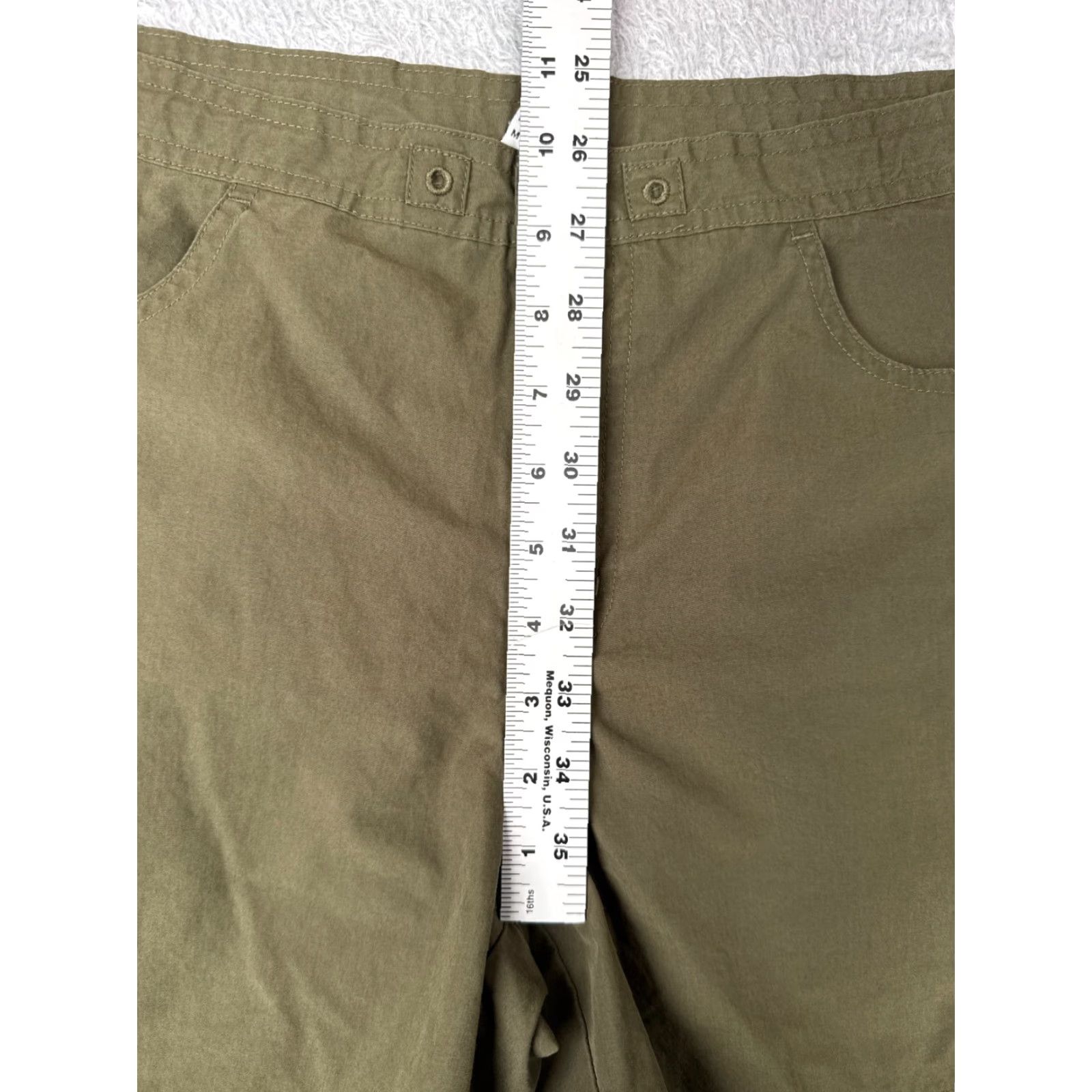 Vintage VINTAGE Columbia Shorts Women Regular Green Cotton Blend 34x5 Read Me Read Me Size 32" / US 10 / IT 46 - 7 Thumbnail