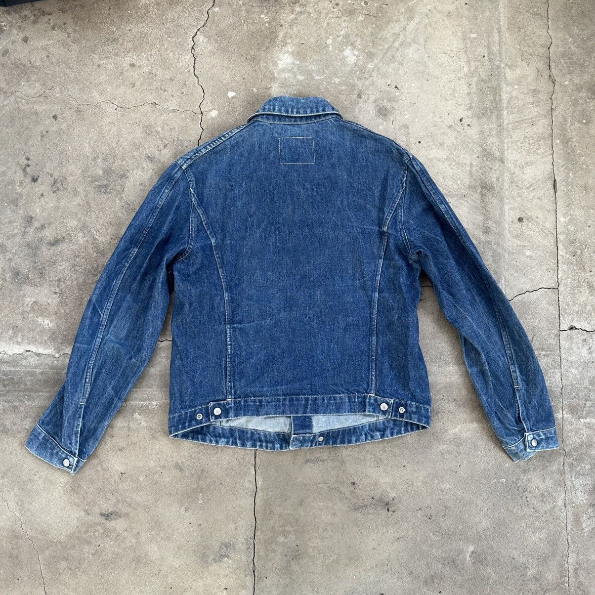 Levi's Levis Engineered Jeans Snap Button Denim Jacket Size US L / EU 52-54 / 3 - 12 Thumbnail