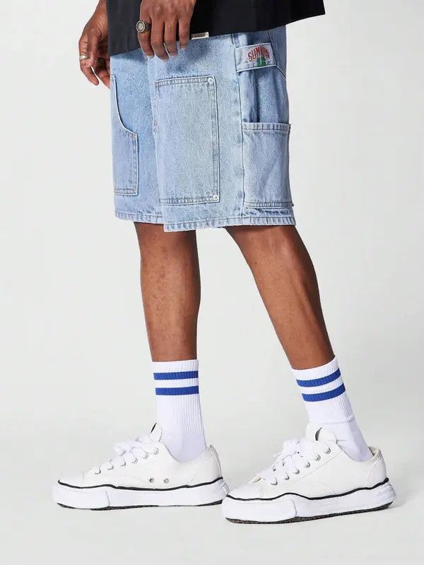 Jean Mikami x Hori Washed Shorts Printed Graphic Size US 34 / EU 50 - 6 Thumbnail