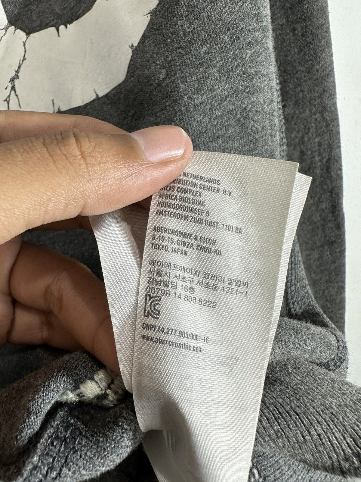 Le Grande Bleu (L.G.B.) VINTAGE DISTRESSED ABERCROMBIE KAPITAL STYLE 48 SWEATSHIRT Size US M / EU 48-50 / 2 - 10 Thumbnail