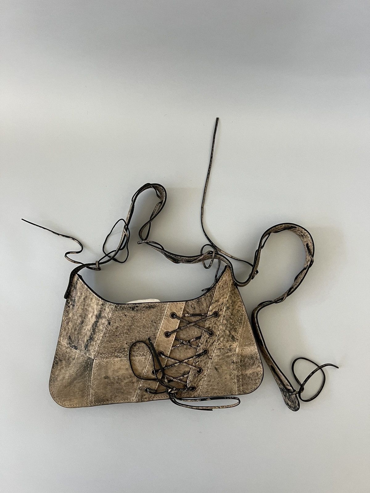 Acne Studios Acne Studios Platt Mini leather shoulder bag Size ONE SIZE - 3 Thumbnail