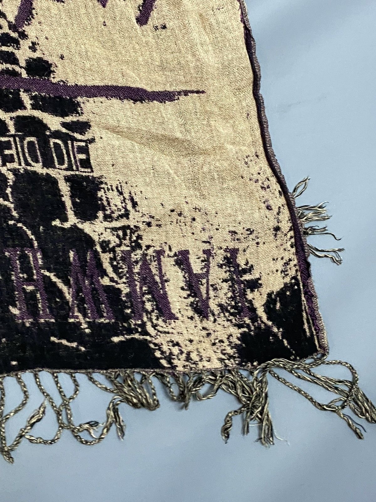 Diesel Women’s Diesel Graphic Fringe Scarf Shawl Viscose 172x64cm Size ONE SIZE - 5 Thumbnail
