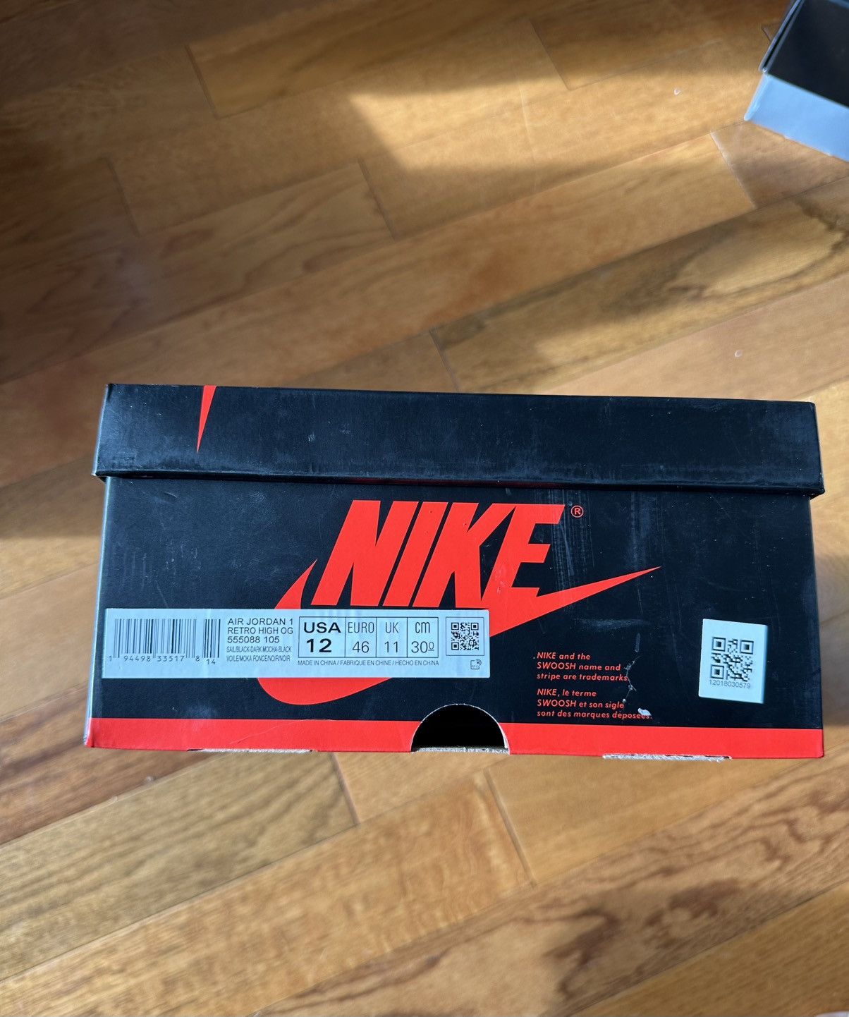 Jordan Brand × Nike Air Jordan 1 Mocha Size US 12 / EU 45 - 11 Thumbnail