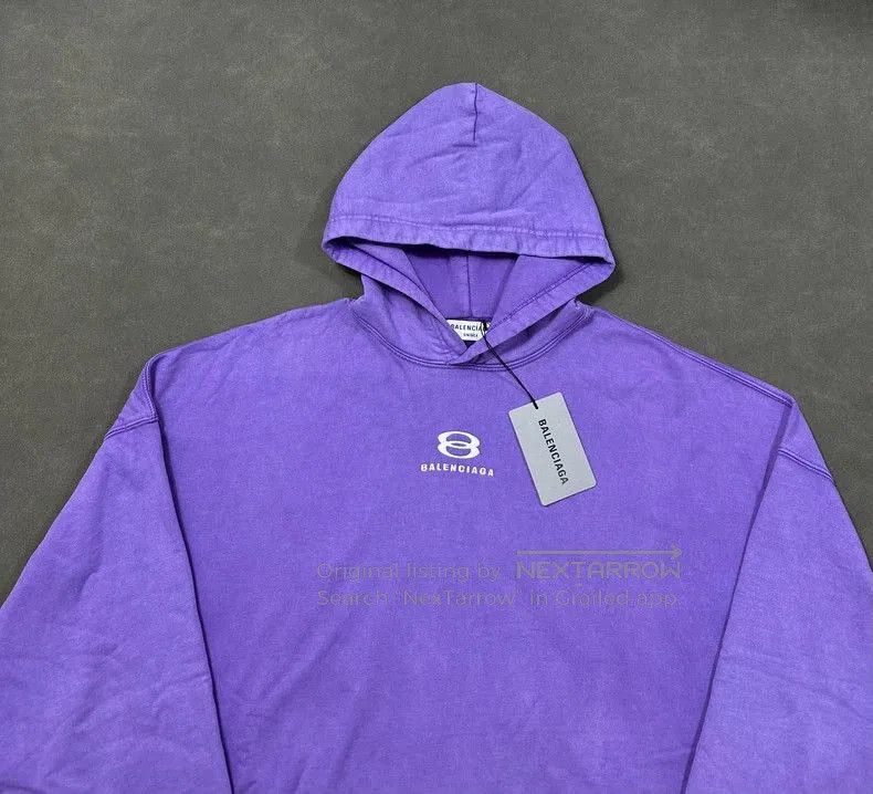 Balenciaga Balenciaga Paris Embroidered Logo Sweatshirt. Size US L / EU 52-54 / 3 - 3 Thumbnail