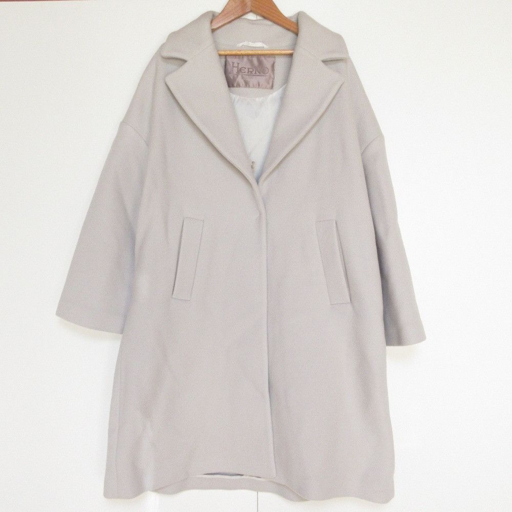 Other Other Herno Wool Chester Coat Textile Outerwear PI00112DR DUTY FREE for USA Size ONE SIZE - 1 Thumbnail