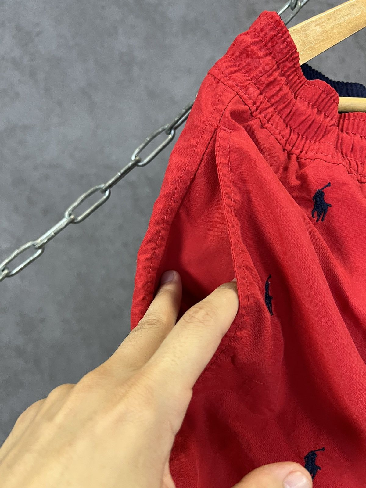 Polo Ralph Lauren Polo Ralph Lauren vintage monogram nylon shorts Size US 36 / EU 52 - 4 Thumbnail