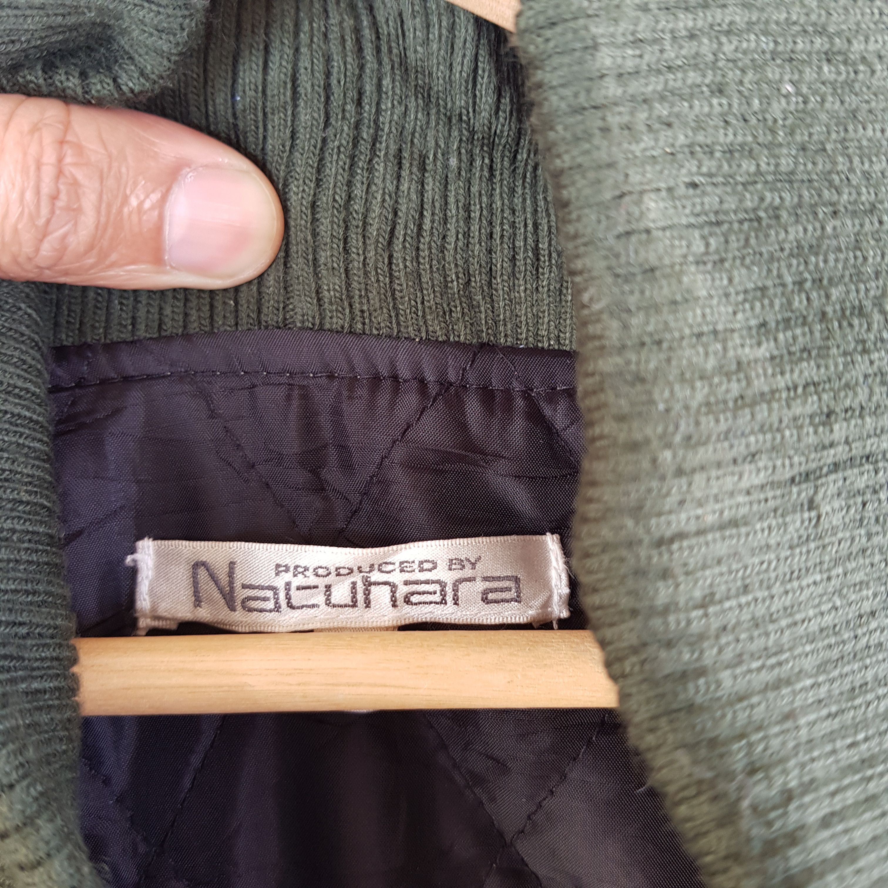 Japanese Brand × Vintage Vintage 90s Natuhara Japanese Cardigan Wool Jackets Size XL / US 12-14 / IT 48-50 - 4 Thumbnail
