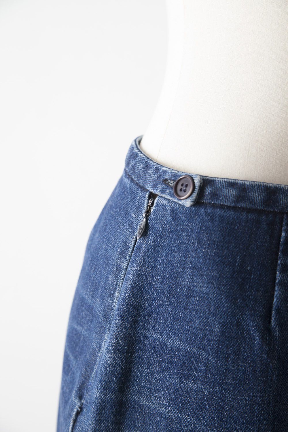 Helmut Lang 1998 denim midi skirt Size 27" / US 4 / IT 40 - 5 Thumbnail