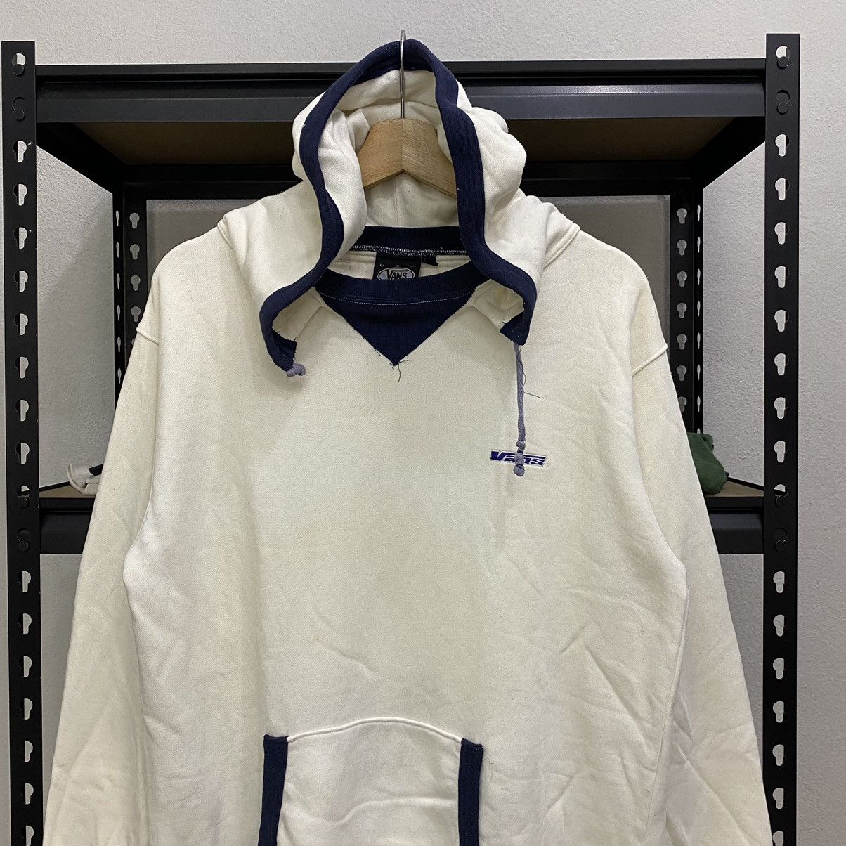 Vans × Vintage Vintage Vans Sweatshirt Hoodie Pullover Skateboarding❗️ Size US M / EU 48-50 / 2 - 2 Thumbnail
