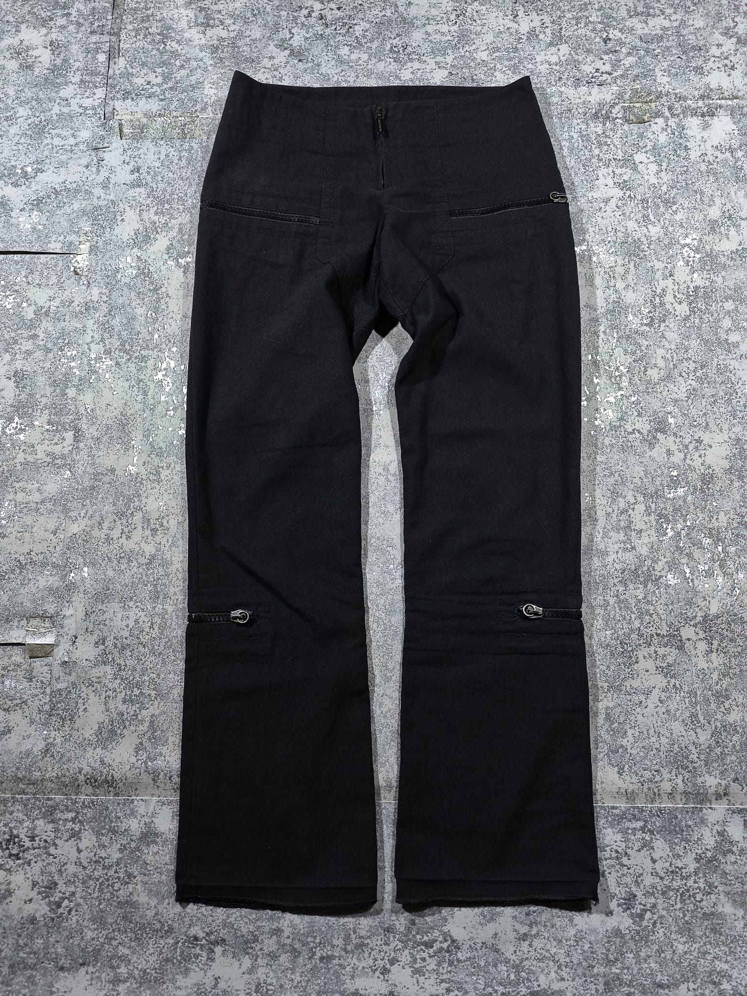 Dirk Bikkembergs ARCHIVE DIRK BIKKEMBERGS MULTIZIP AVANTGARDE PANTS Size 32" / US 10 / IT 46 - 2 Thumbnail