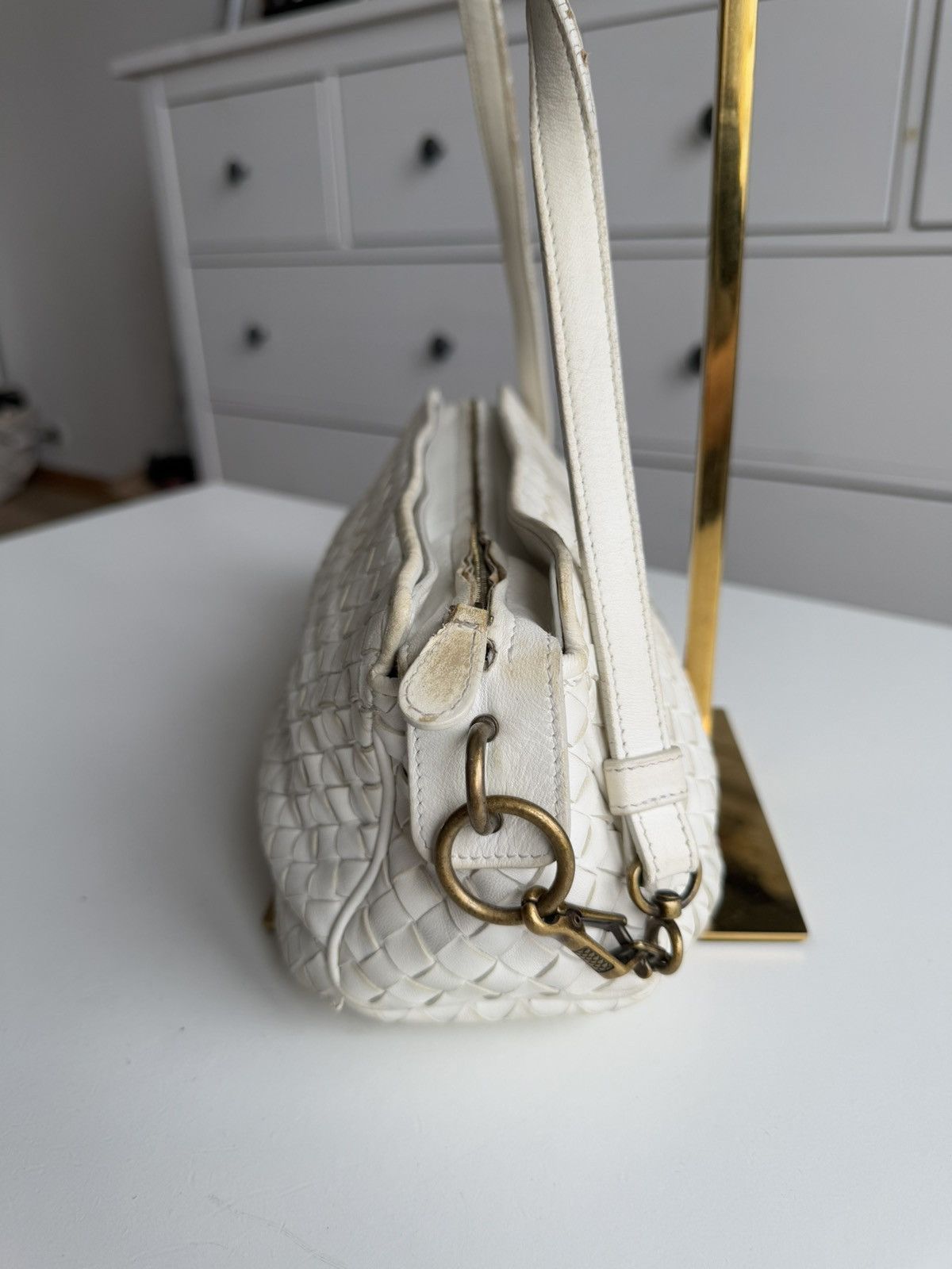 Bottega Veneta × Designer × Vintage Bottega Veneta leather crossbody shoulder bag designer luxury Size ONE SIZE - 14 Thumbnail
