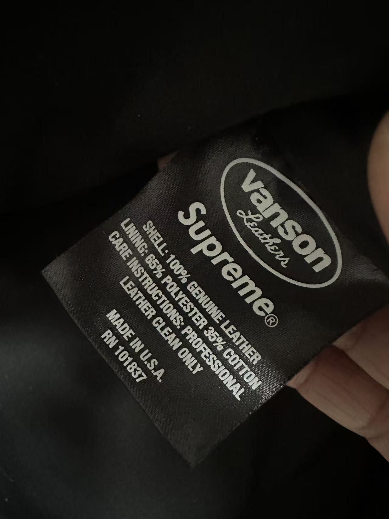Supreme × Vanson Leathers Supreme vanson leathers ghost Rider Jacket Size US L / EU 52-54 / 3 - 11 Thumbnail