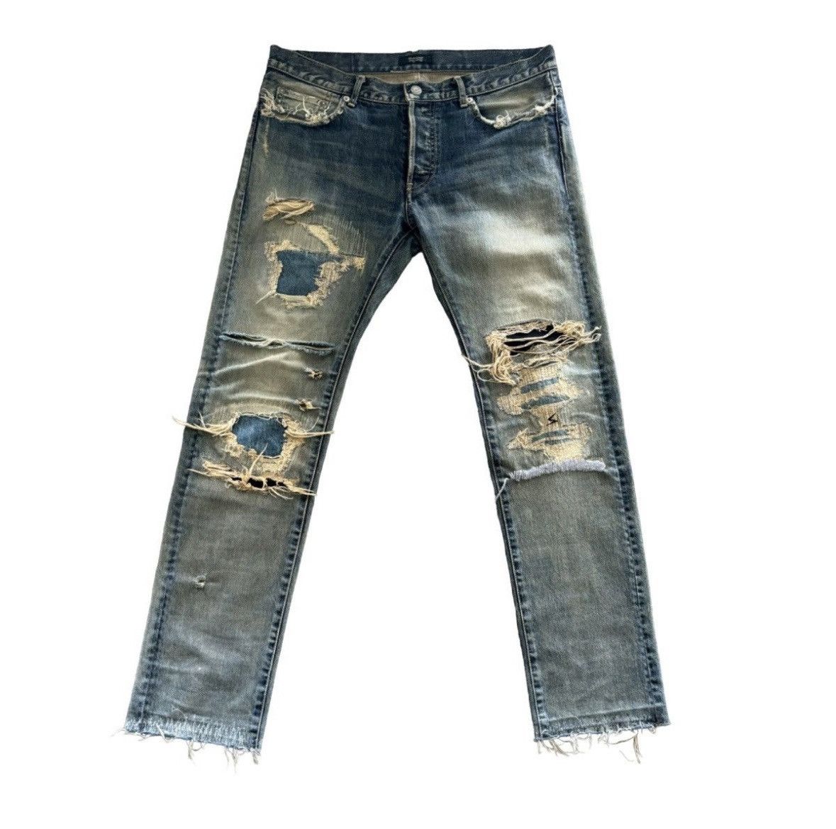 SS10 Undercover 68 Denim “Silver Yarn”