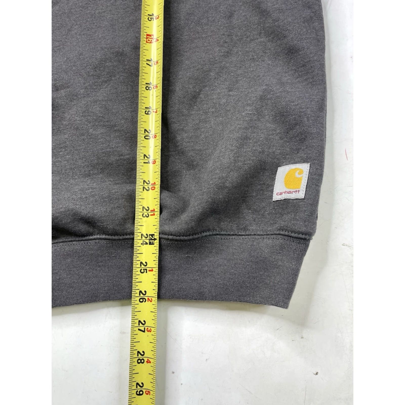 Carhartt VINTAGE Carhartt Sweatshirt Crewneck Pullover Gray Mens XS Regular Long Sleeve Cotton Polyester Workout Outdoor Work Heavyweight Stretch Size US XS / EU 42 / 0 - 4 Thumbnail