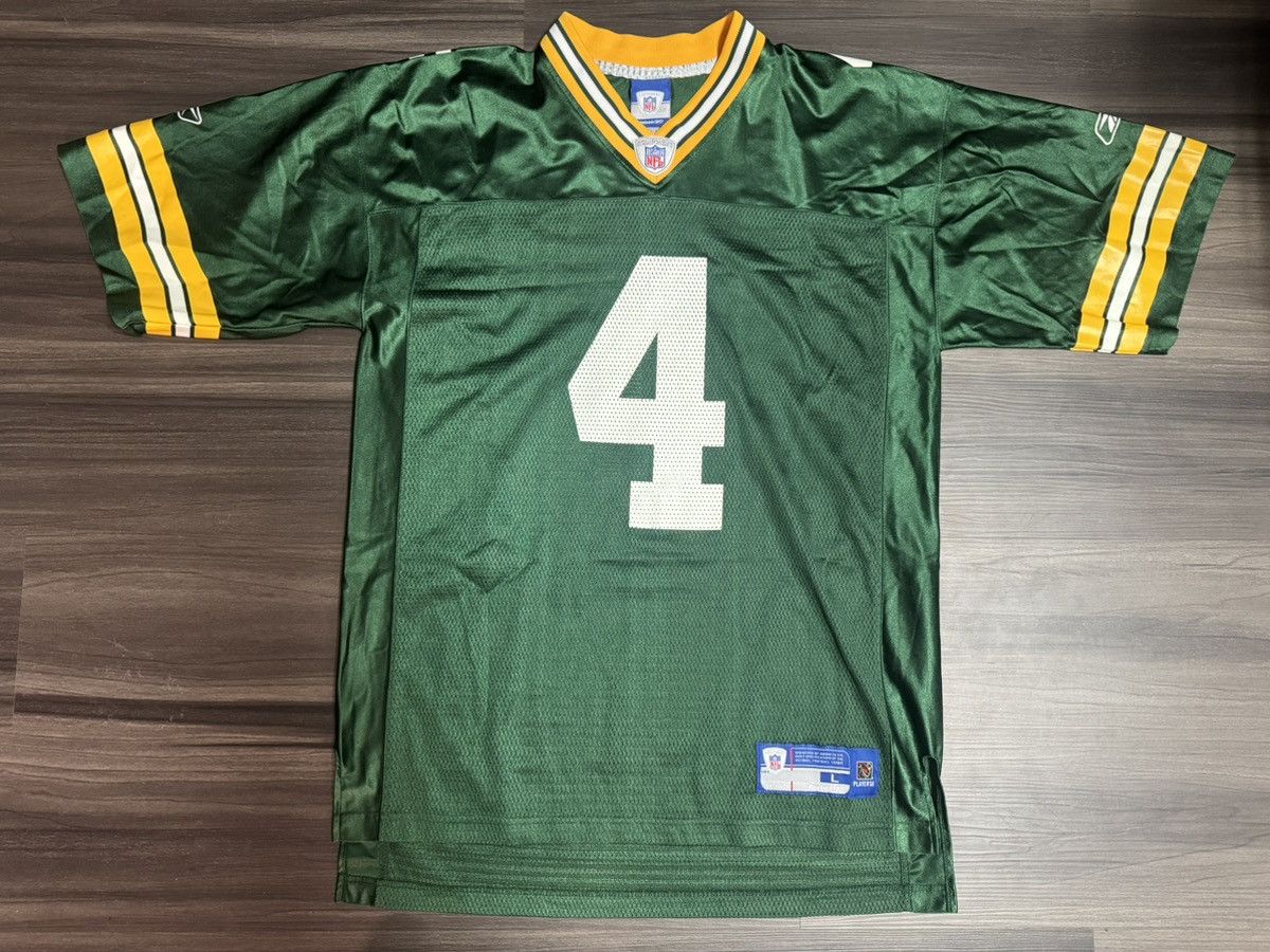 Brett Favre #4 Green Bay Packers NFL Equipment Home Jersey