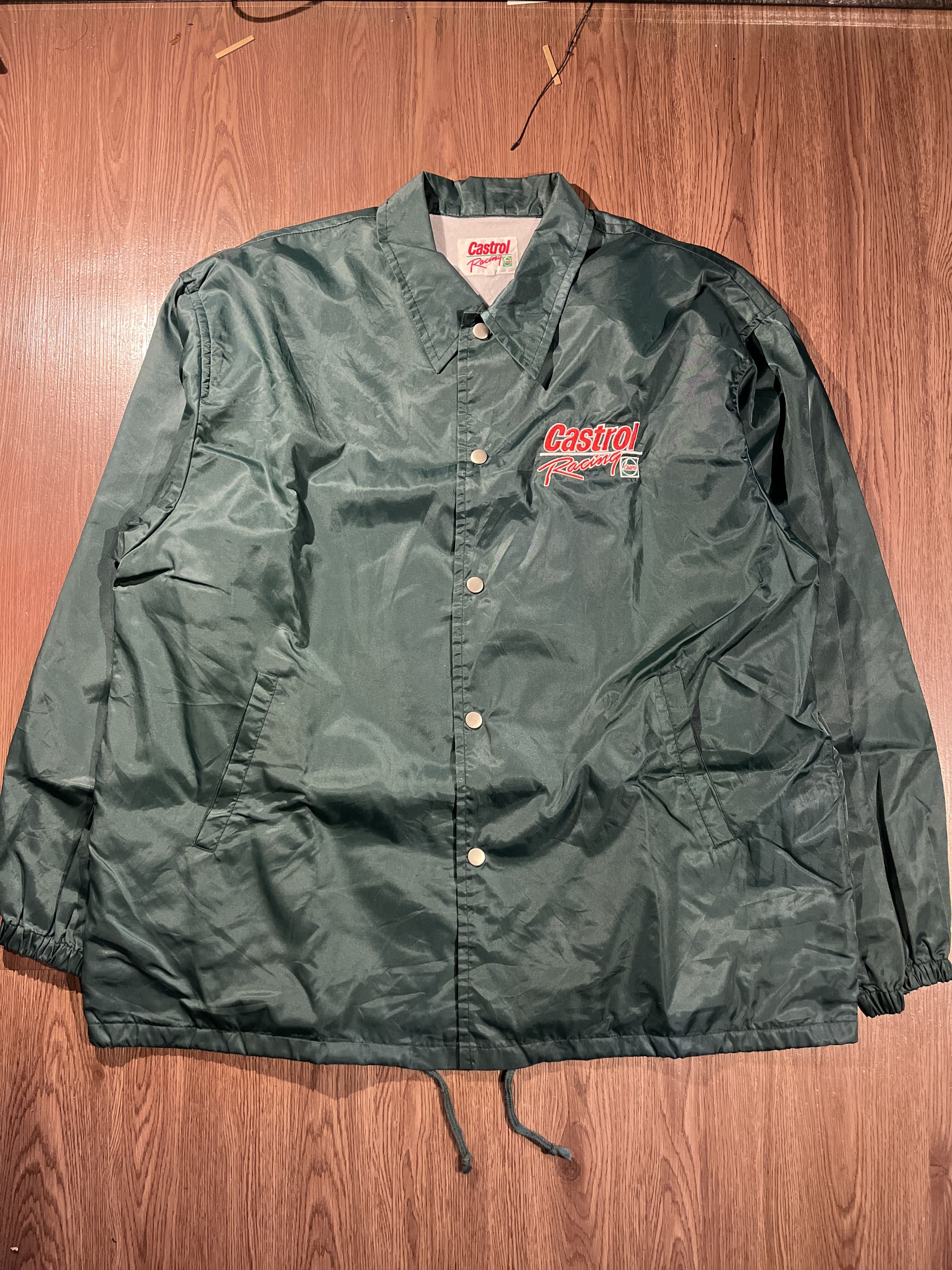 Vintage Vintage Castrol Coach Jacket Size US XL / EU 56 / 4 - 1 Thumbnail