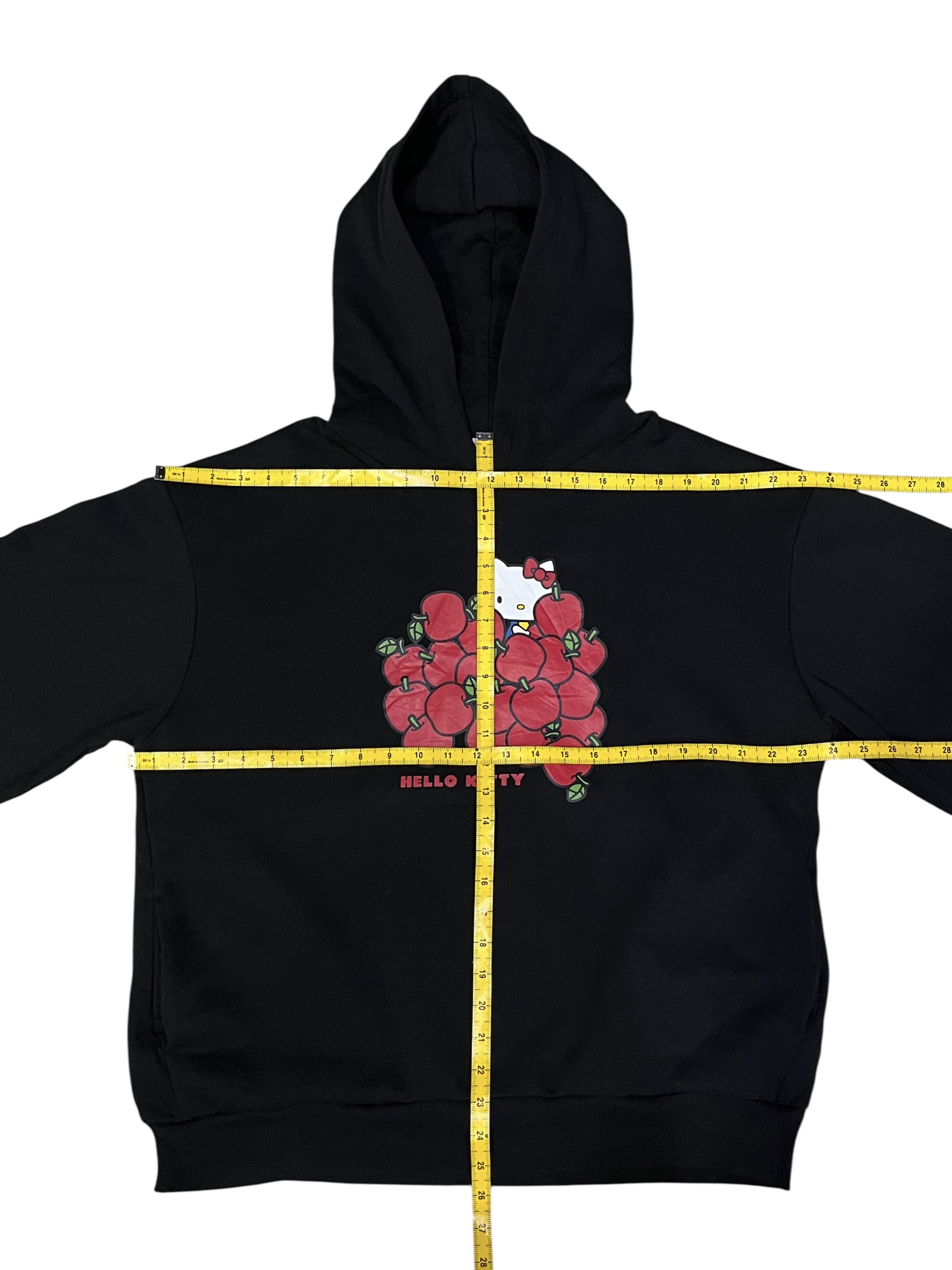 GU ❤️ HELLO KITTY X APPLES Soft Blends Cotton Sweater Hoodie Size US L / EU 52-54 / 3 - 9 Thumbnail
