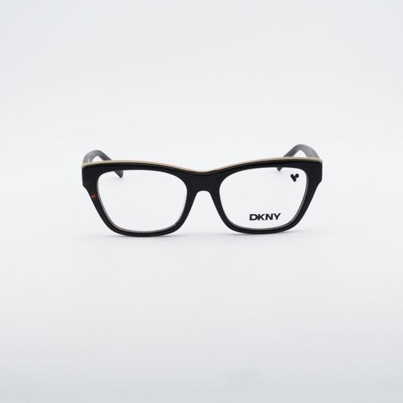 DKNY DKNY DK5063 237 Eyeglasses - Dark Havana 54mm Square Frame Size ONE SIZE - 4 Thumbnail