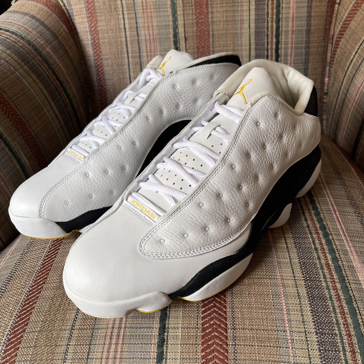 Jordan Brand Jordan 13 Retro Low White Varsity Maize 310810-104 Men’s 13 Size US 13 / EU 46 - 4 Thumbnail