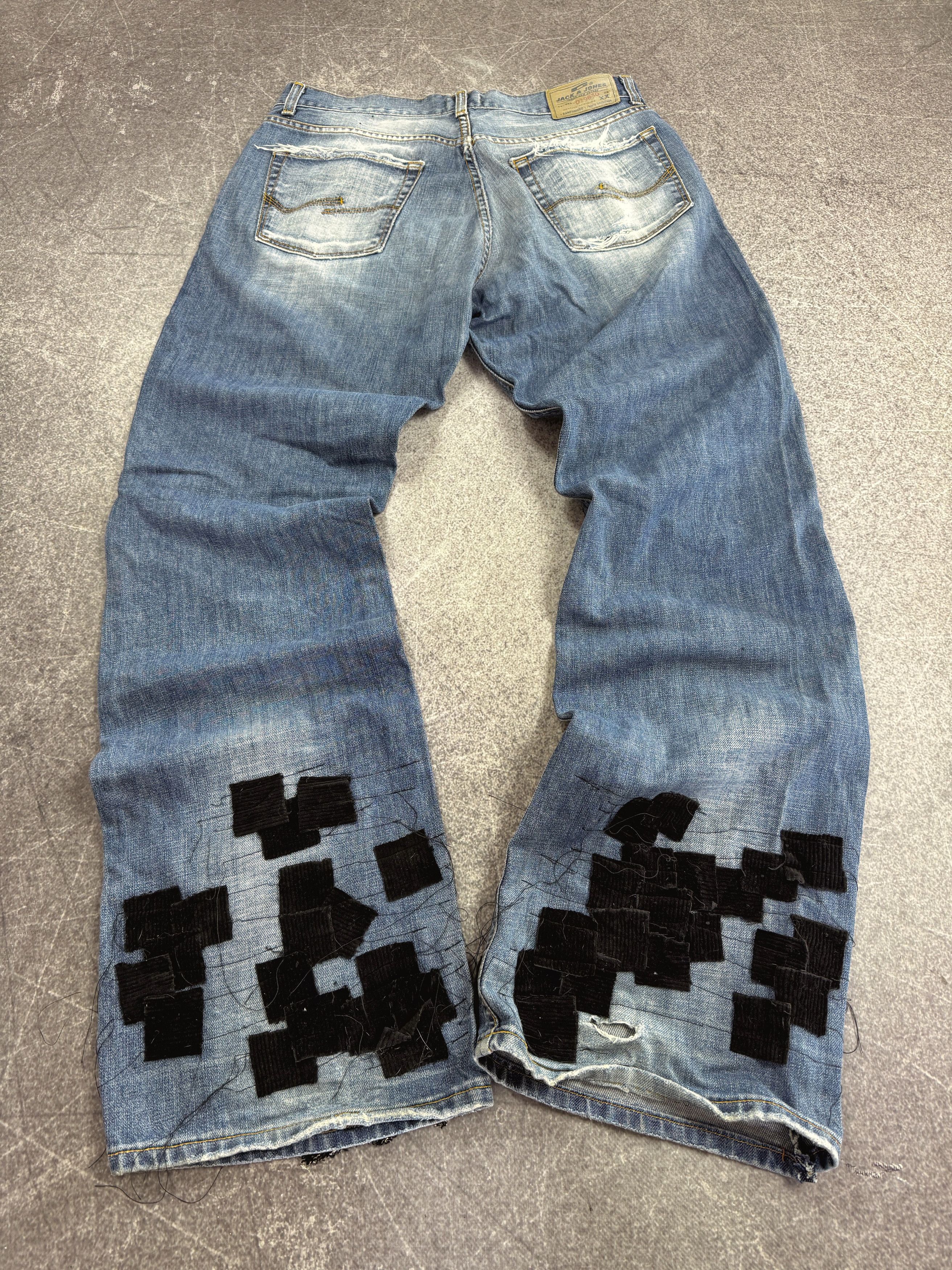 Vintage VTG Hysteric Glamour Balenci Style Washed Rare Jeans 90s Size US 30 / EU 46 - 2 Thumbnail