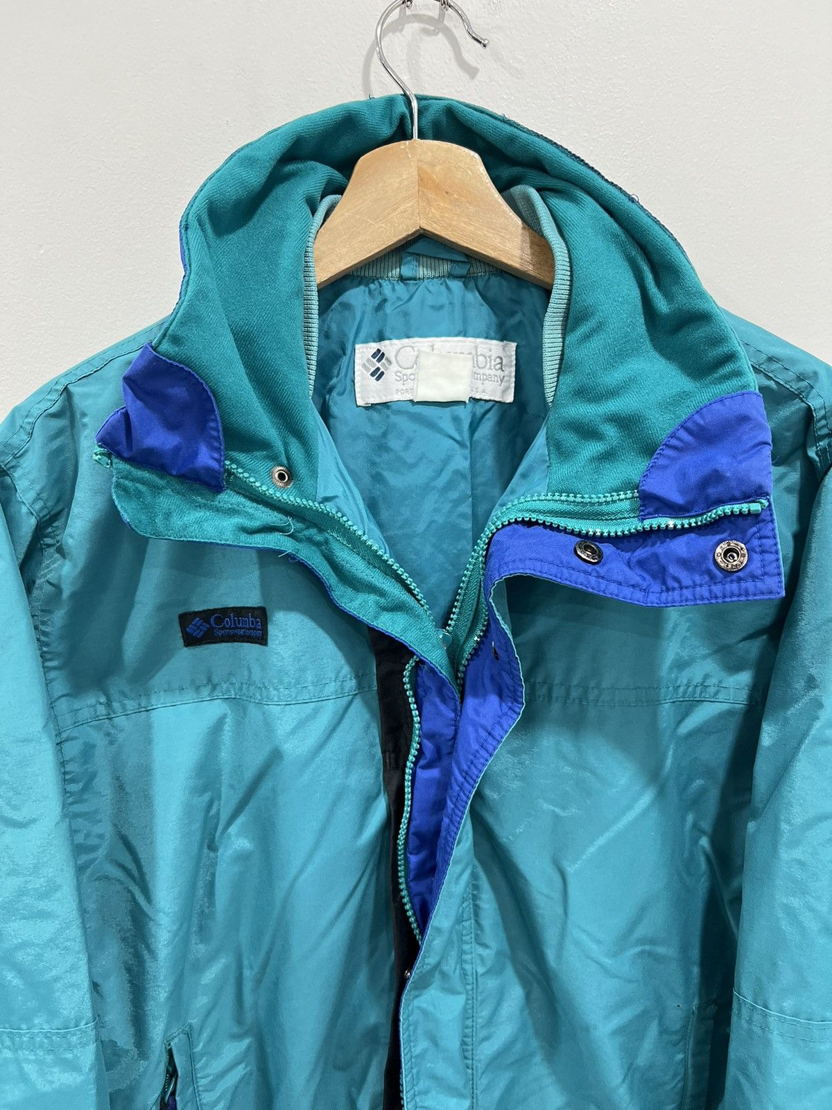 Columbia Vintage Columbia Windbreaker Jacket zip Size US M / EU 48-50 / 2 - 3 Thumbnail