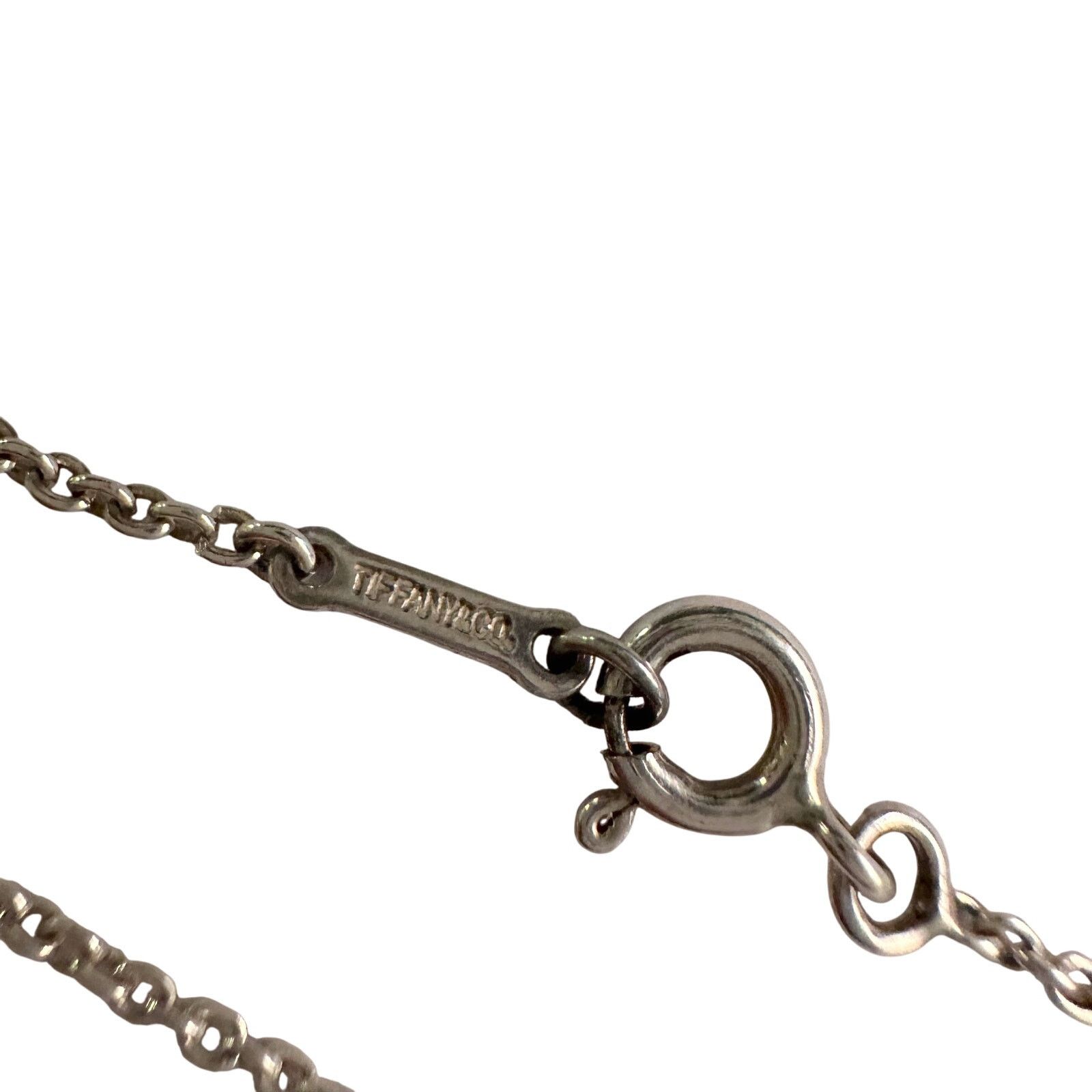 Tiffany & Co. Tiffany & Co Apple Necklace in Sterling Silver - 15" Chain Size ONE SIZE - 15 Thumbnail