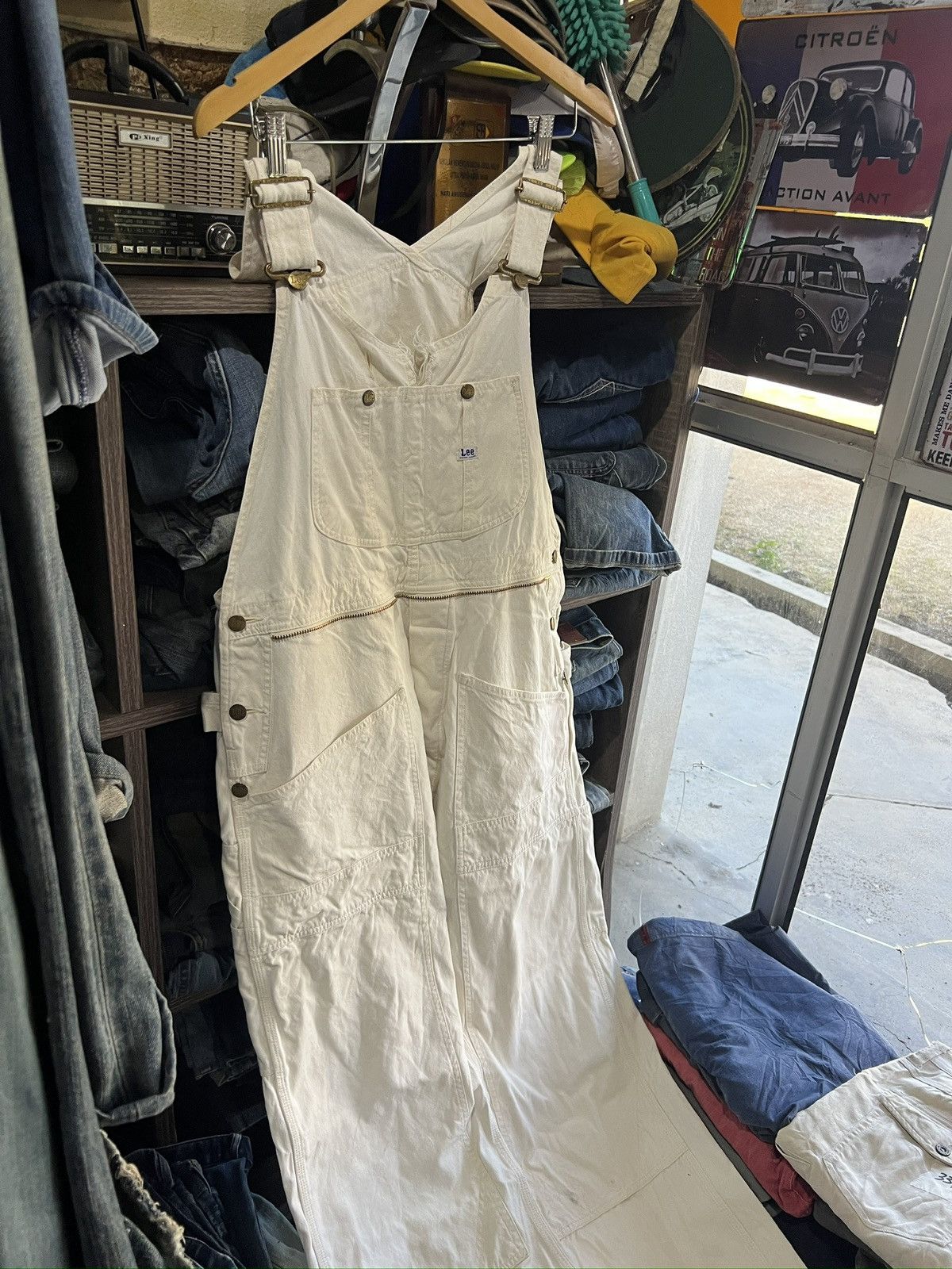 Lee 🔥Lee Union Made Double Knee Overall Size US 40 / EU 56 - 4 Thumbnail