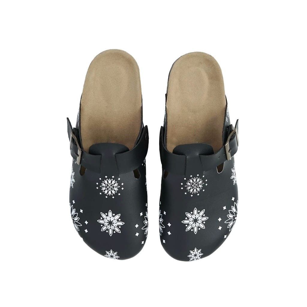 Genuine Leather Loxusdrip - Fresco Black Bandana Clog Slips Size US 12 / EU 45 - 3 Thumbnail