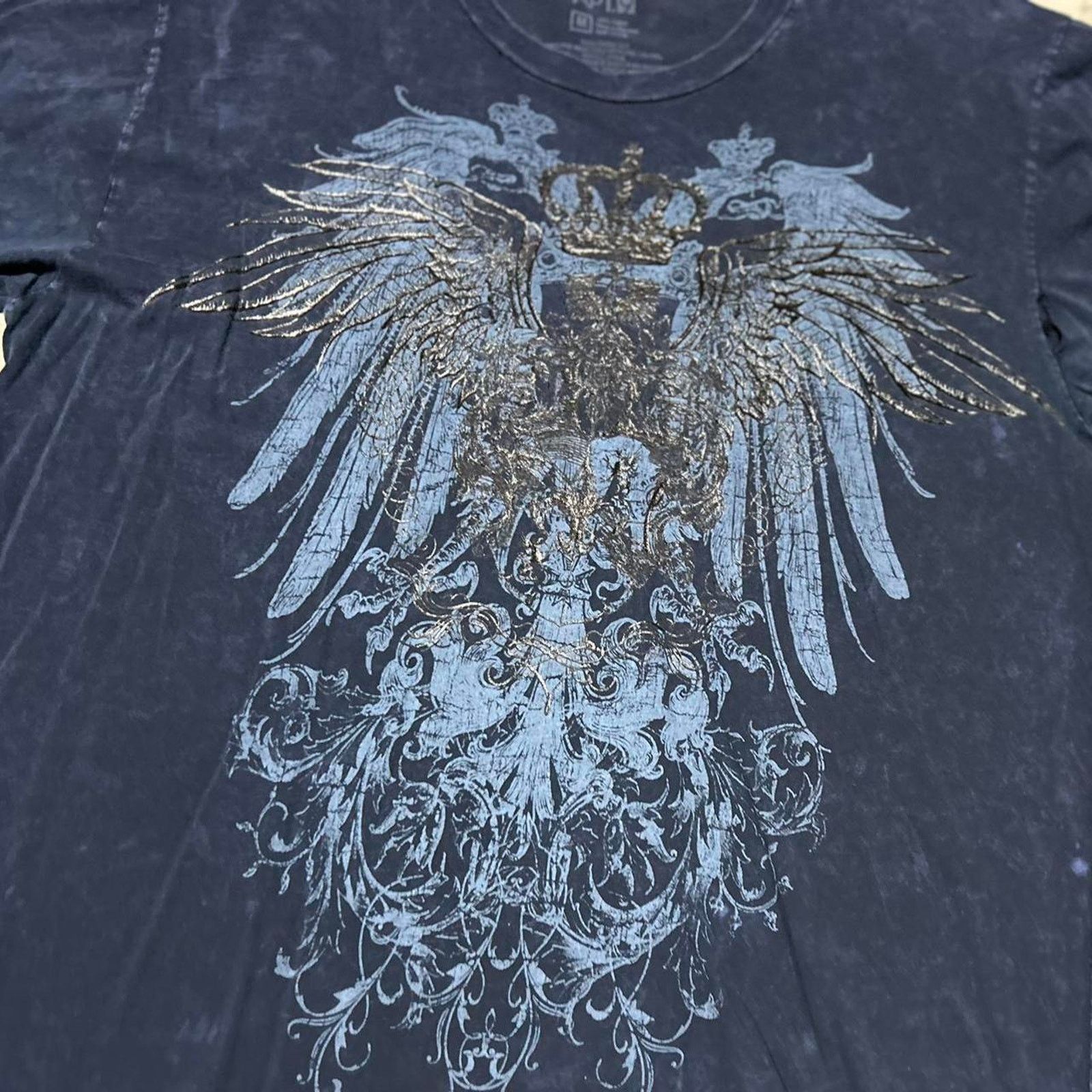 Affliction **Vintage Y2K Affliction x Cyber Men's Shirt** Size US M / EU 48-50 / 2 - 2 Thumbnail