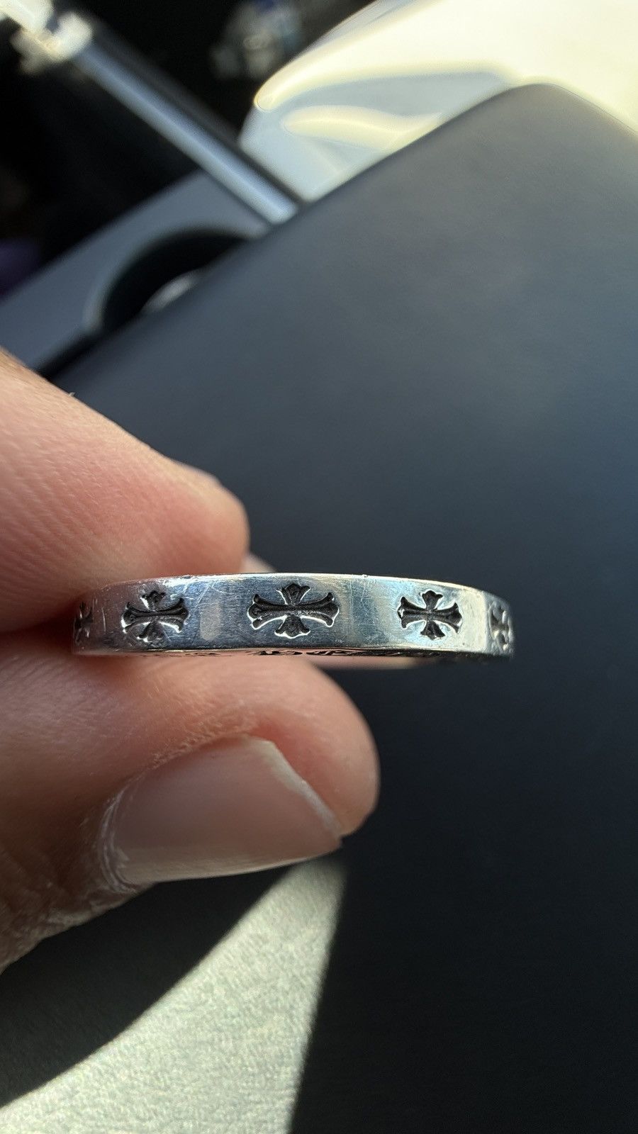 Chrome Hearts Chrome Hearts Las Vegas Spacer Ring - 7.5mm Size ONE SIZE - 14 Thumbnail
